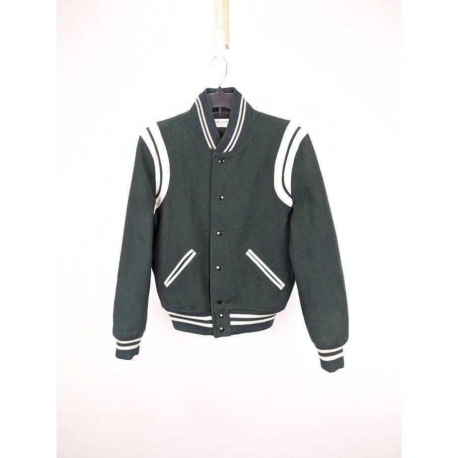 Saint Laurent Paris o1rshd1 / 555 / Teddy Jacket in Multicolor Size US S / EU 44-46 / 1 - 1 Thumbnail