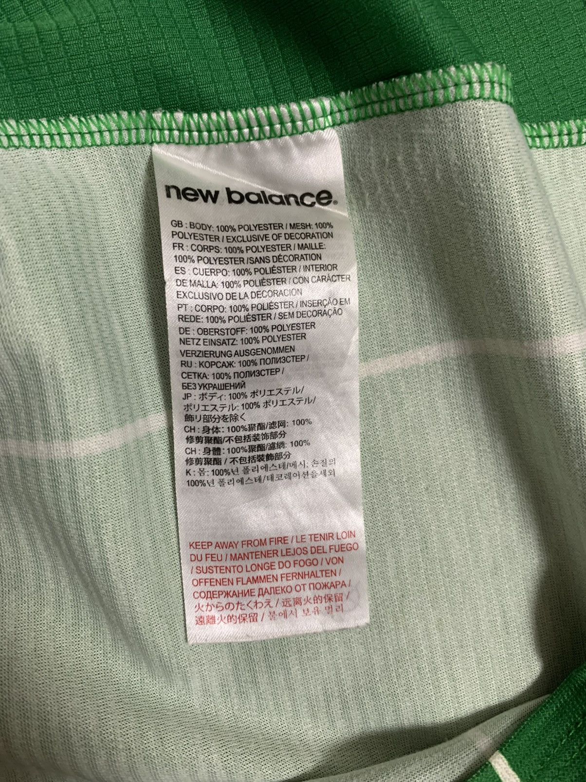 New Balance × Vintage Vintage New Balance Celtic Jersey Football Shirt 2015/2016 Size US XXL / EU 58 / 5 - 12 Thumbnail