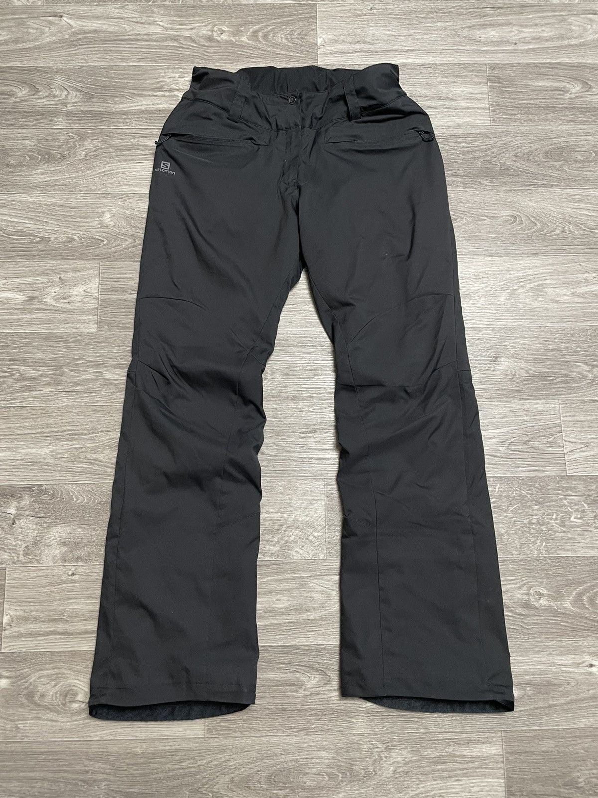 Salomon Salomon Black Gorpcore Outdoor Ski Pants Size 32" / US 10 / IT 46 - 1 Thumbnail