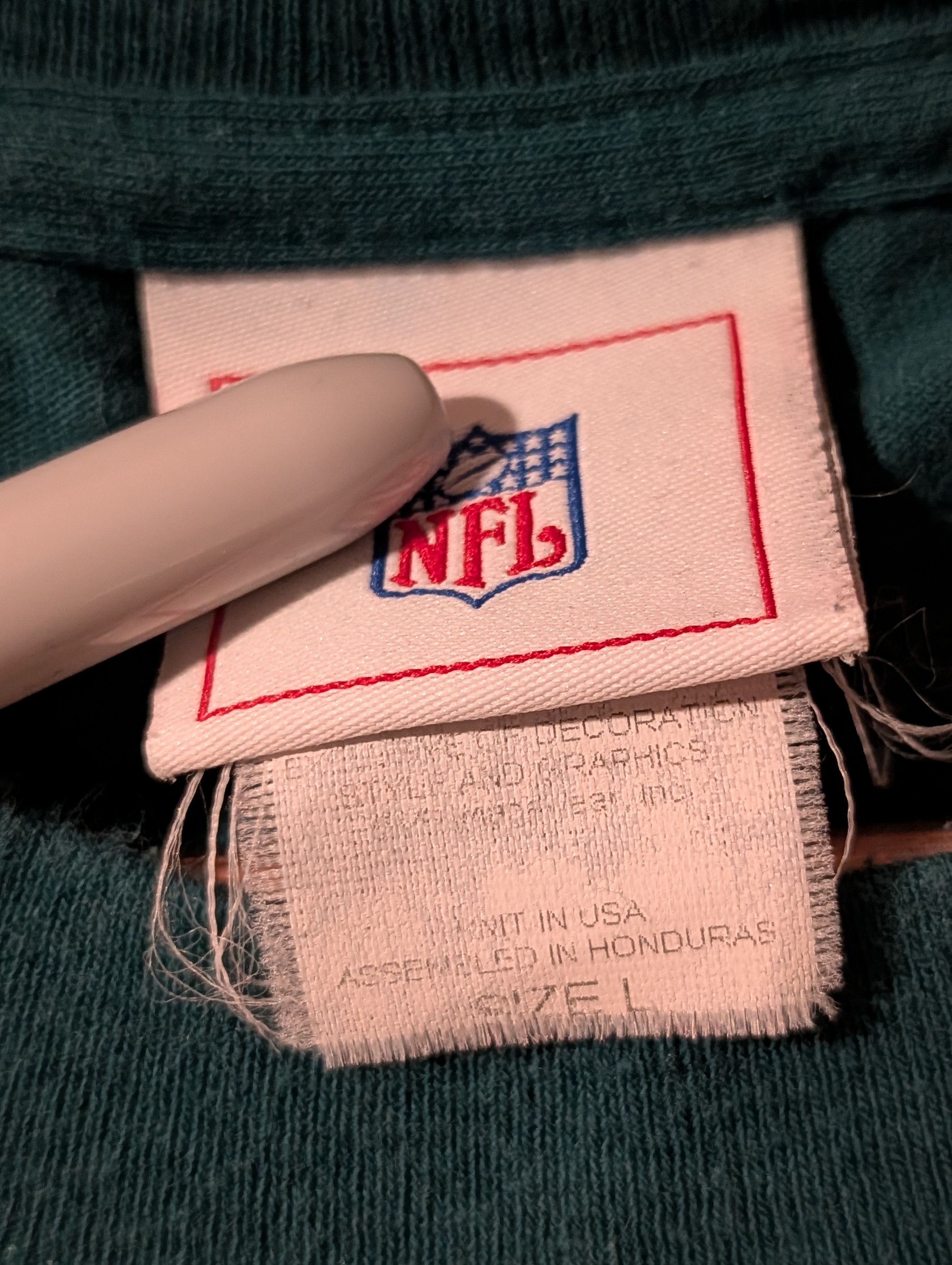NFL Philadelphia Eagles T-Shirt Box Logo Graphic Football Team Size US XL / EU 56 / 4 - 3 Thumbnail