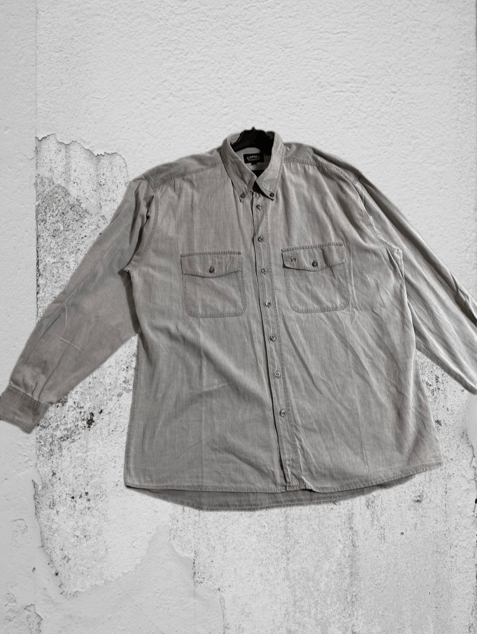 Camel × Vintage Camel Vintage Cotton Shirt Embroidered Logo Y2K Size US L / EU 52-54 / 3 - 1 Thumbnail