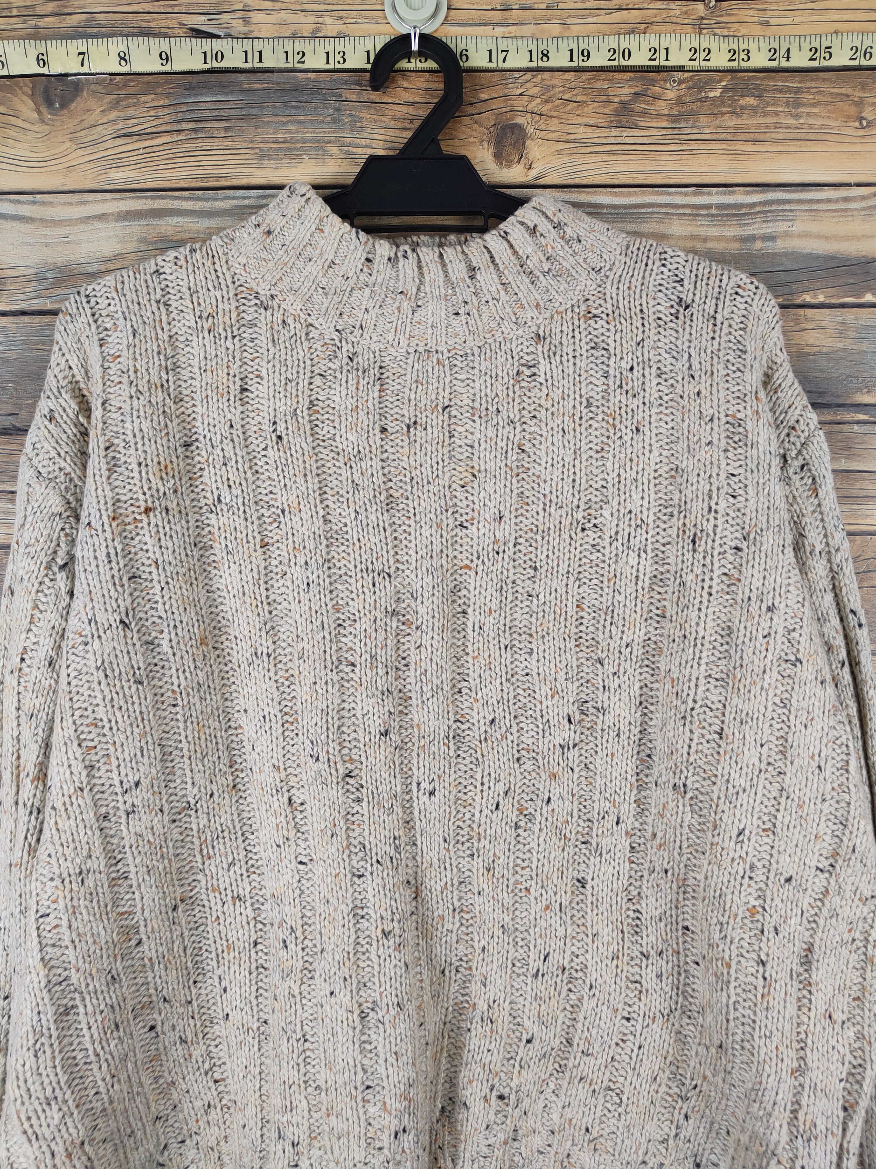 Aran Isles Knitwear Wood Wind Ivory Knitwear Crop Tops #W1444 Size US M / EU 48-50 / 2 - 2 Thumbnail