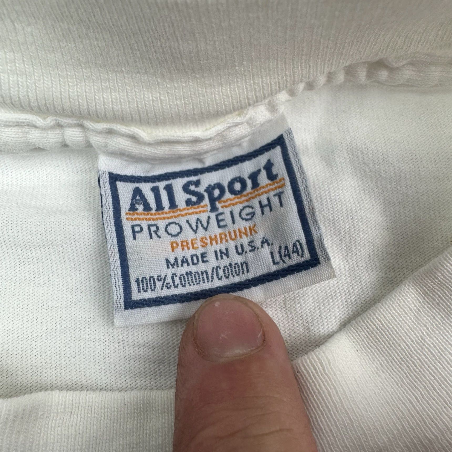 Vintage VINTAGE All Sport Dilbert Funny Graphic T-Shirt Adult Large White 90s Mens Size US L / EU 52-54 / 3 - 6 Thumbnail