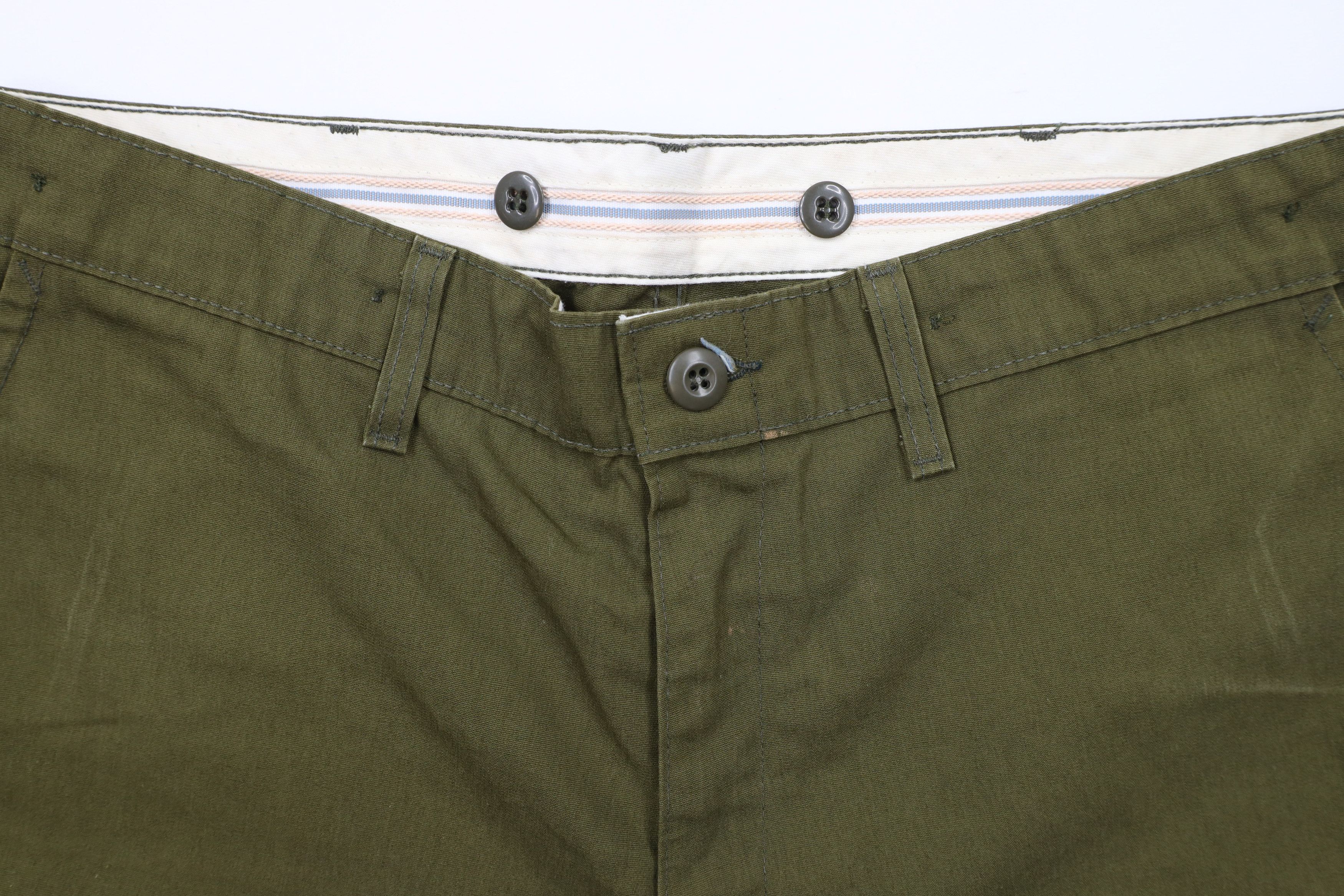 Cabelas × Vintage Vintage 90s Cabelas Reinforced Field Brush Pants Green USA Size US 36 / EU 52 - 10 Thumbnail