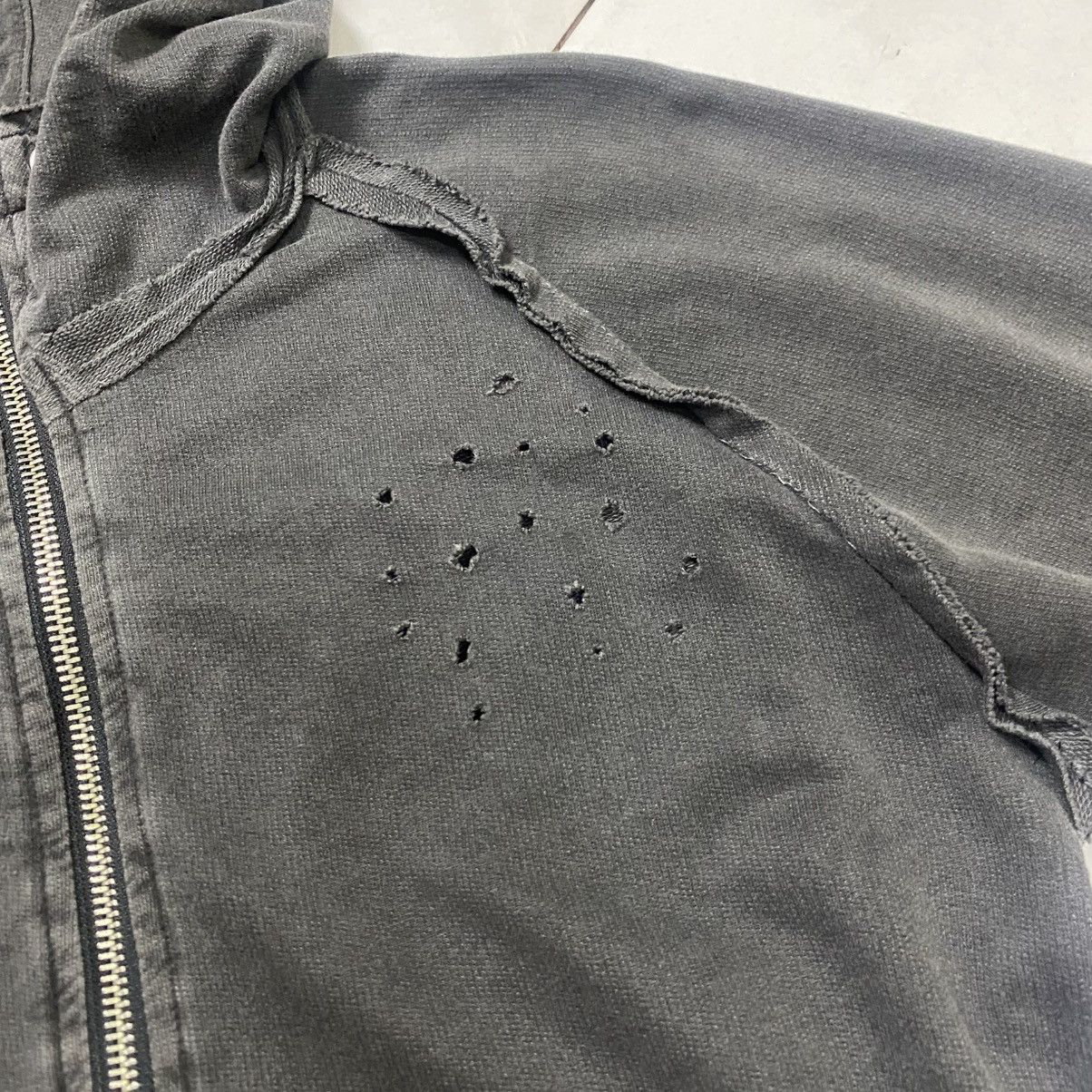 If Six Was Nine Casva distressed hoodie jacket Size US S / EU 44-46 / 1 - 18 Thumbnail