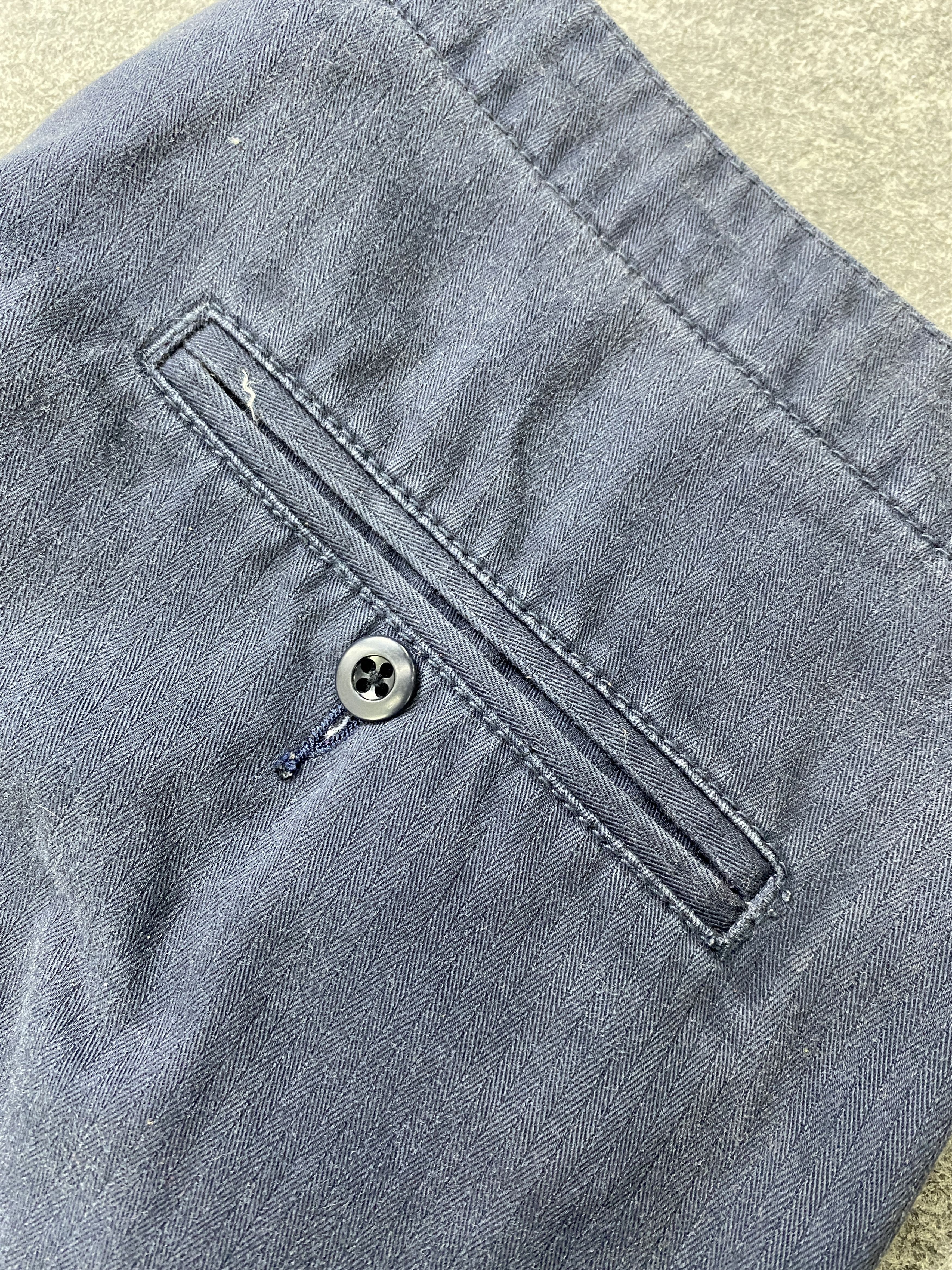 If Six Was Nine Vintage Faded Black Levis 517 Flare Denim Pants -CP214 Size US 31 - 11 Thumbnail