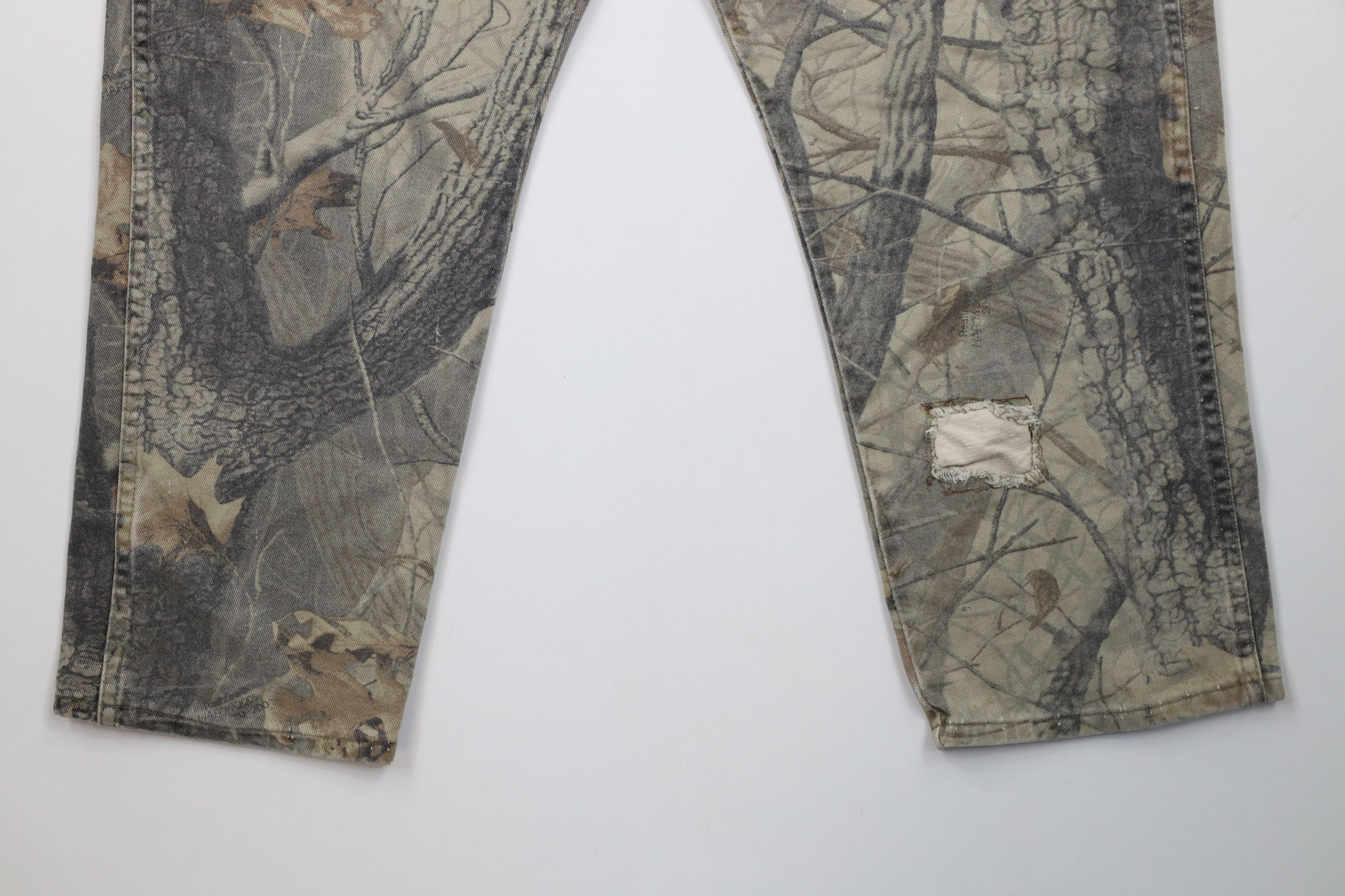 Vintage × Wrangler Vintage 90s Wrangler Distressed Realtree Camouflage Jeans Size US 38 / EU 54 - 4 Thumbnail