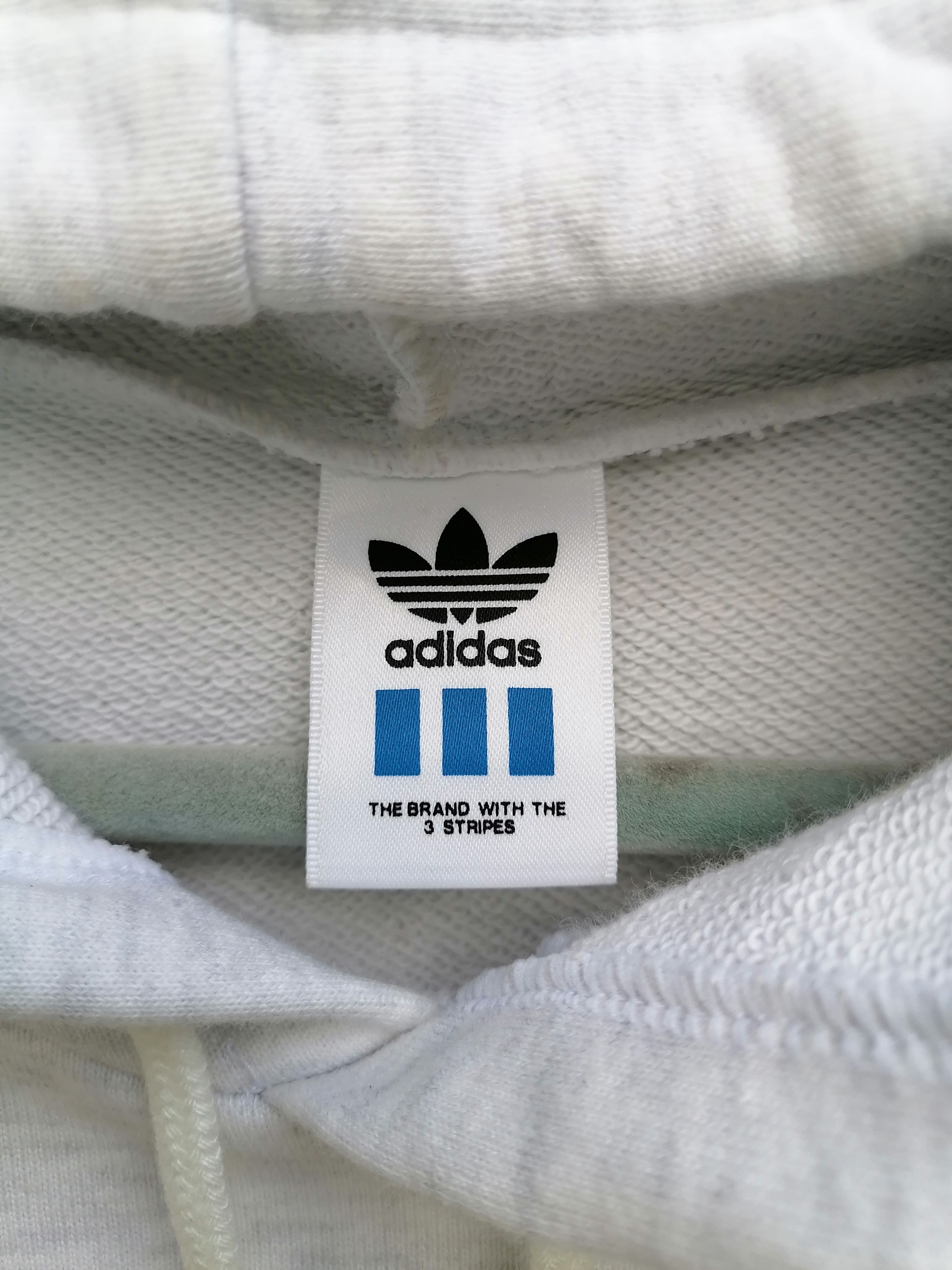 Adidas × Vintage Vintage 90s Adidas 3 Stripes Hoodies Size US M / EU 48-50 / 2 - 6 Thumbnail