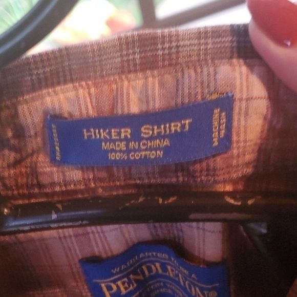 Pendleton Pendleton Hiker Handsome Brown Plaid with Pockets Sz. XL Shi Size US XL / EU 56 / 4 - 5 Thumbnail