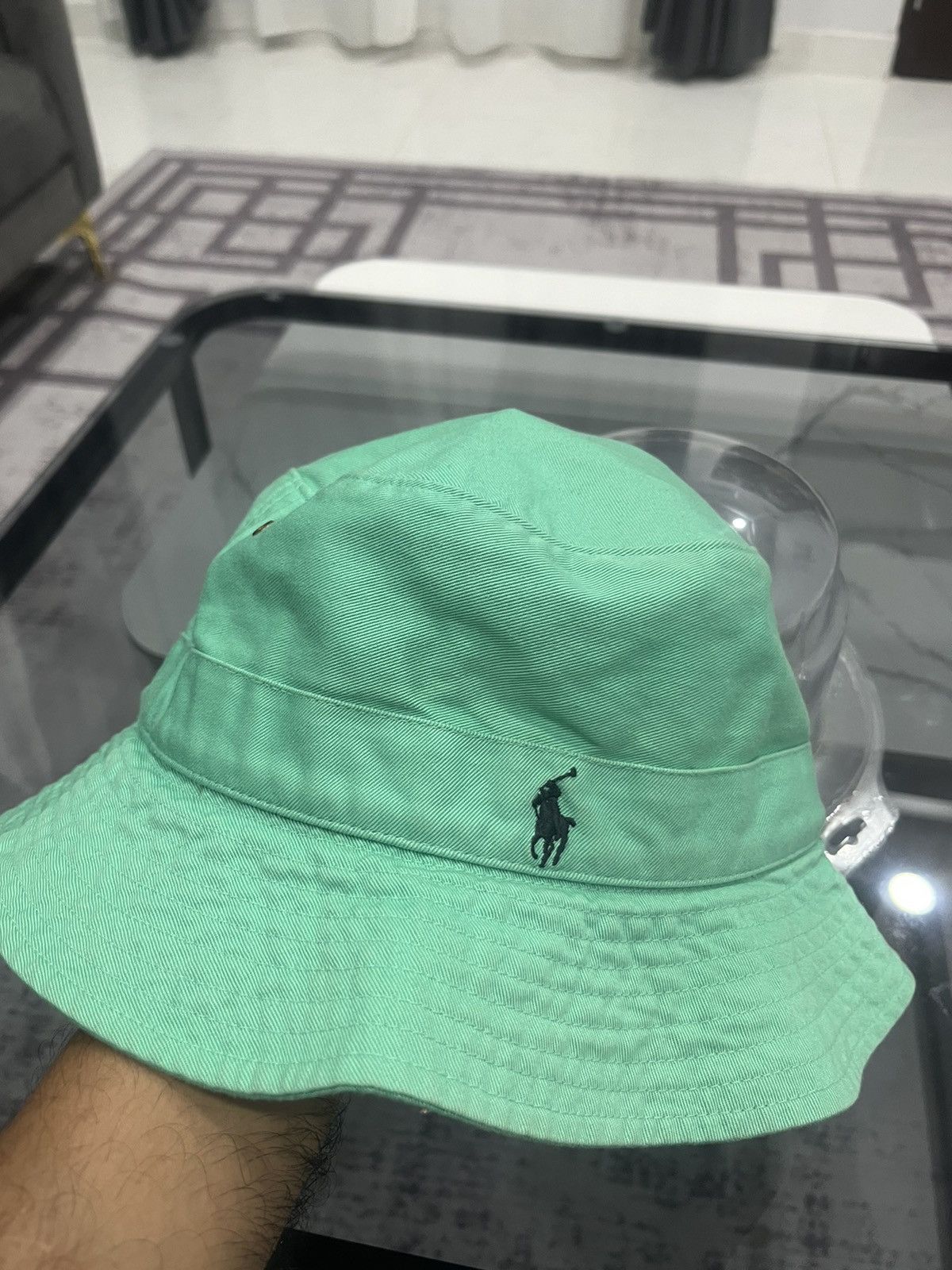 Polo Ralph Lauren × Vintage RARE VINTAGE POLO SMALL PONY BUCKET HAT Size ONE SIZE - 8 Thumbnail