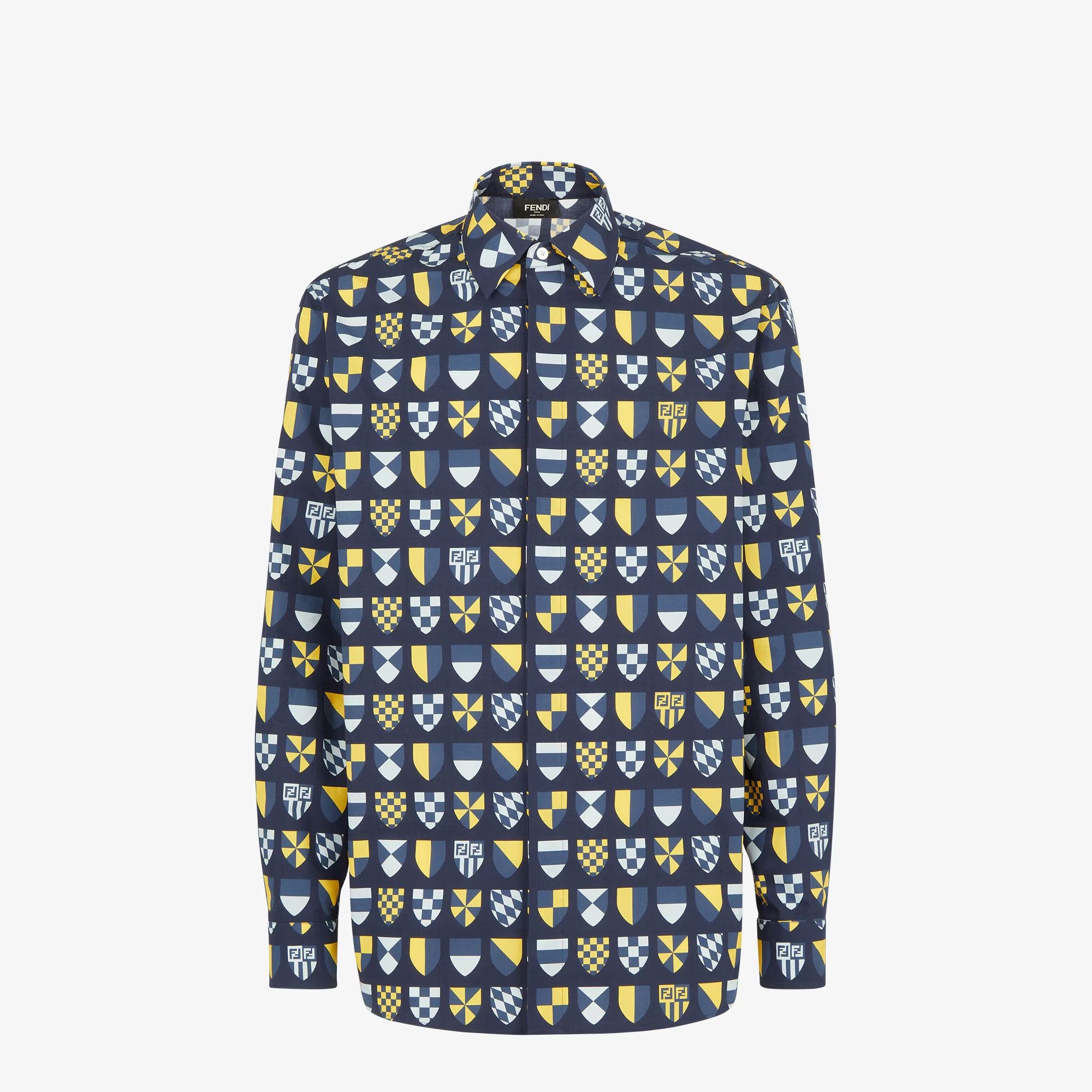 Fendi Fendi Cotton Shirt tag size L Men - USA Duties Paid Size US L / EU 52-54 / 3 - 1 Thumbnail