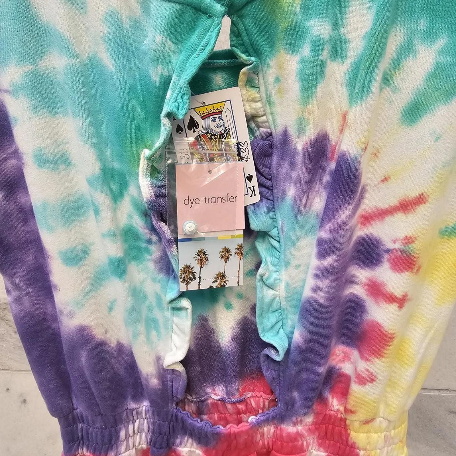 Other Women's Multicolored Tie-Dye Small Jumpsuit Size 28" / US 6 / IT 42 - 6 Thumbnail