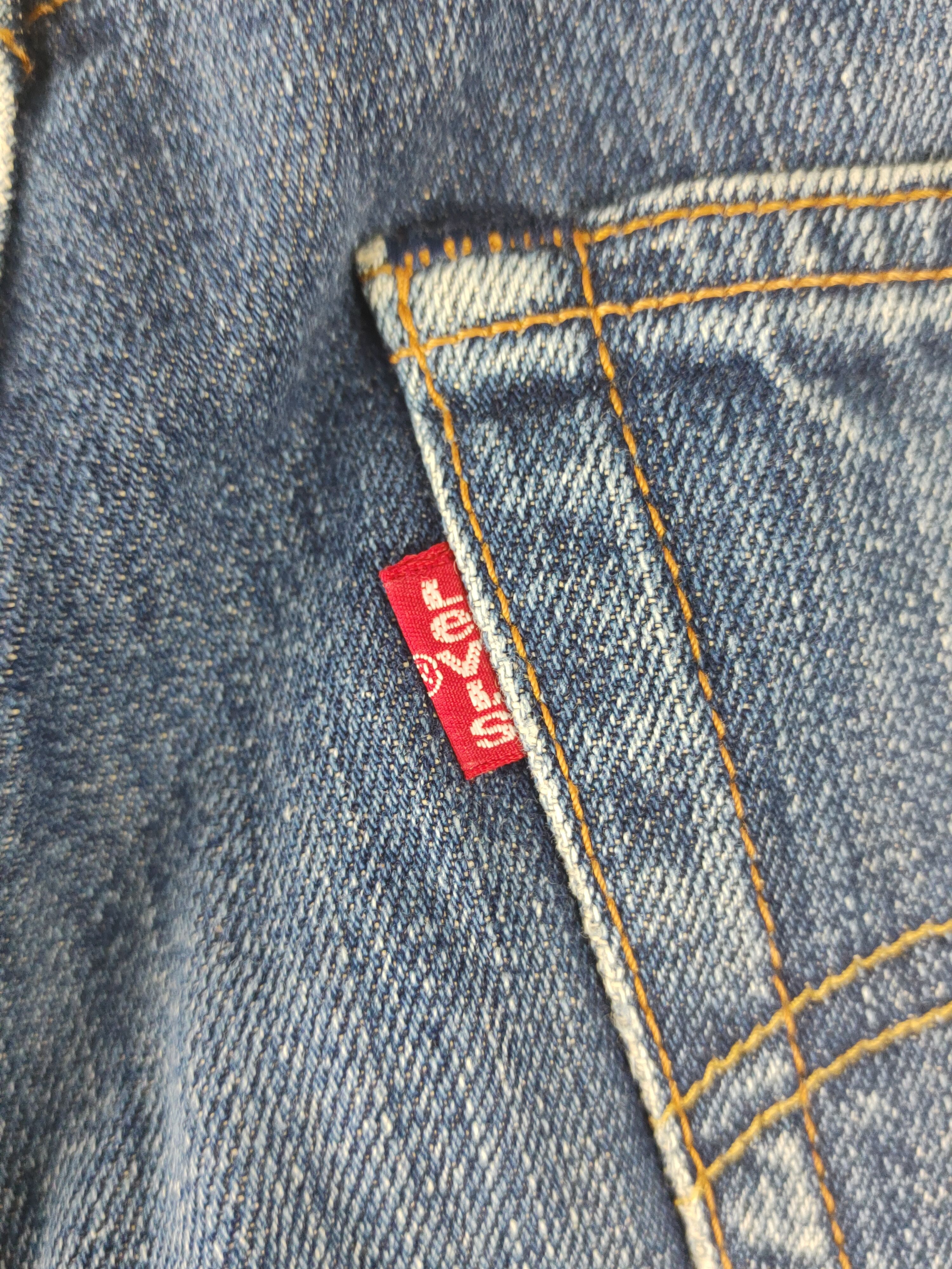 Levi's DL 503 Levi's Blue Distressed Ripped Denim Jeans #1639 Size US 30 / EU 46 - 10 Thumbnail