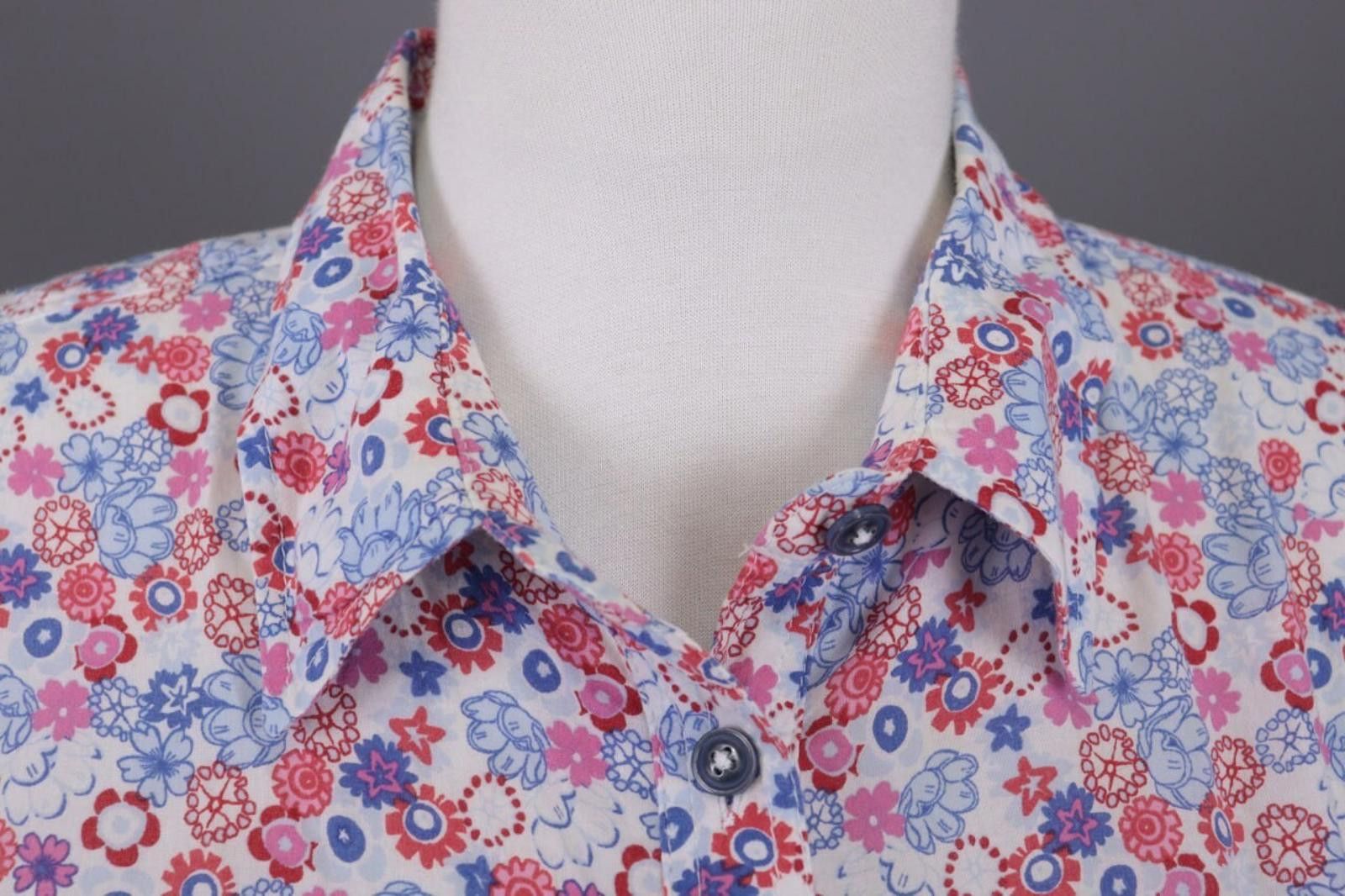 Heliot Emil Emily Van Den Bergh Multicolor Floral Shirt Size 44 Size M / US 6-8 / IT 42-44 - 2 Thumbnail