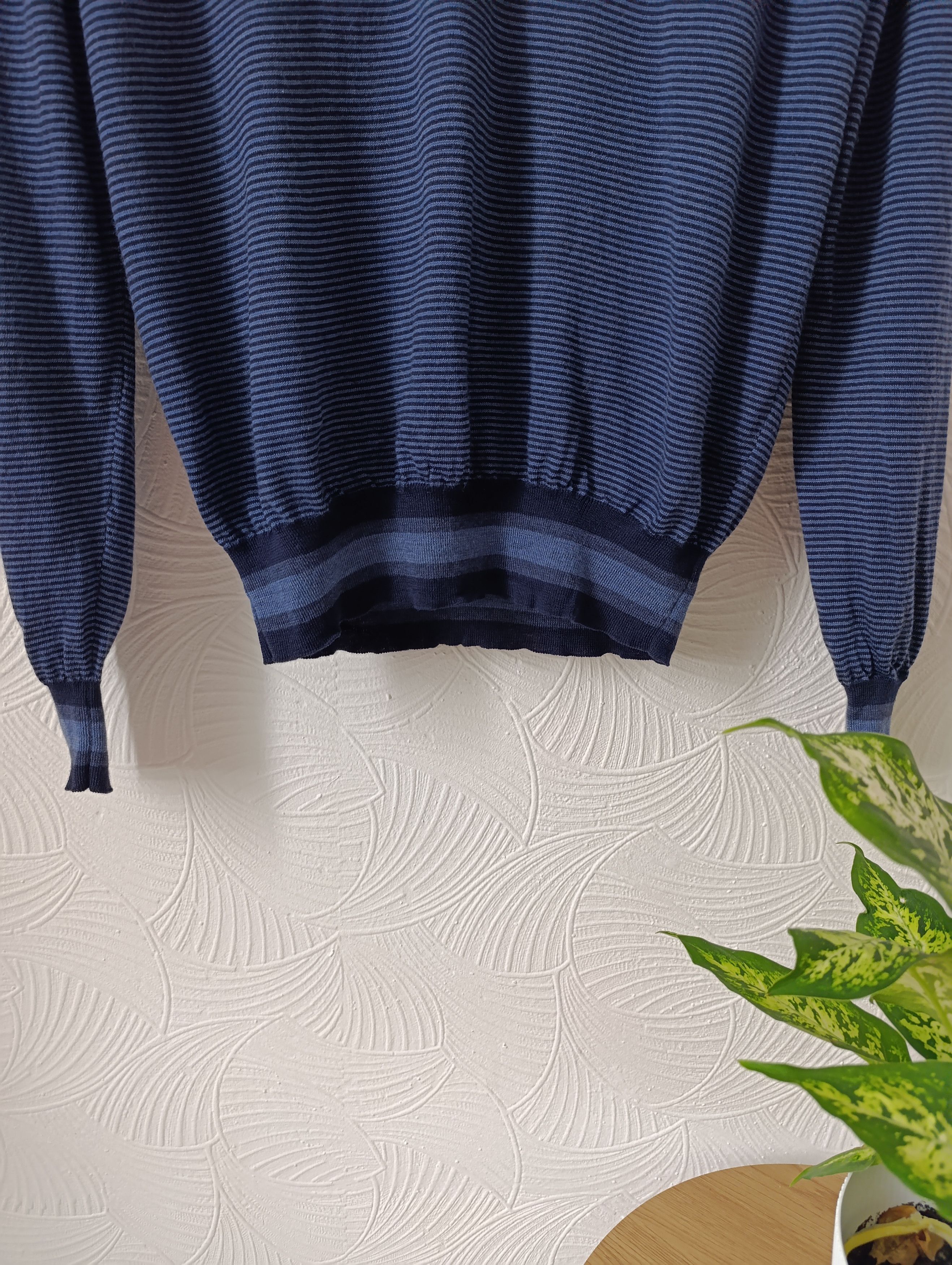 Canali CANALI MENS MERINO WOOL SWEATER SIZE 54 Size US L / EU 52-54 / 3 - 4 Thumbnail