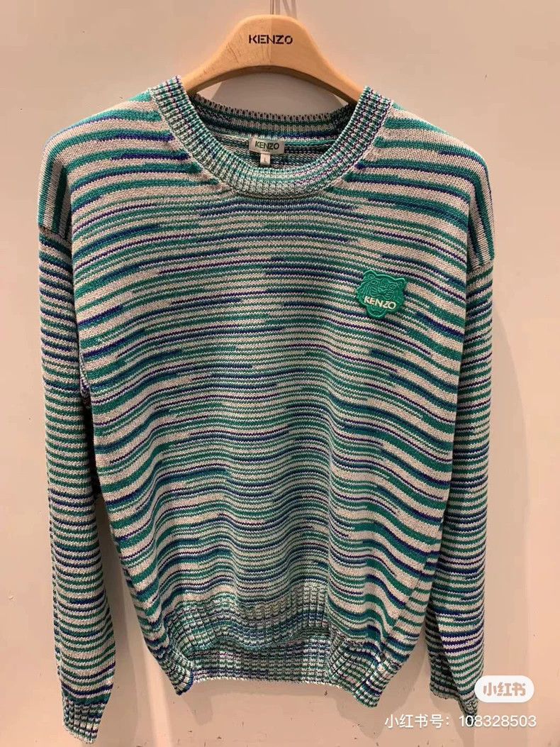 Kenzo KENZO Tiger hair sweater Size L / US 10 / IT 46 - 3 Thumbnail