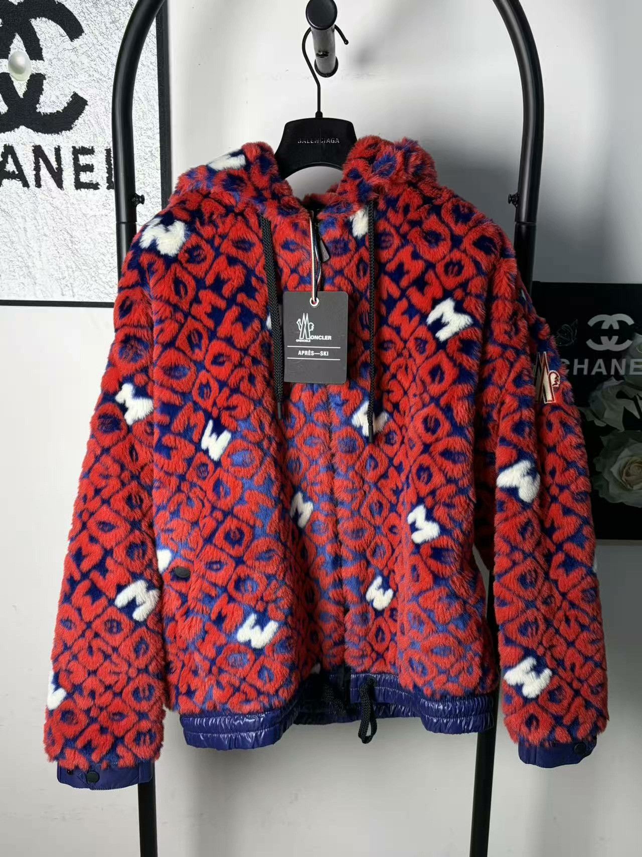 Moncler Moncler Retro Fleece White Light Jacket m Men Size US M / EU 48-50 / 2 - 1 Thumbnail