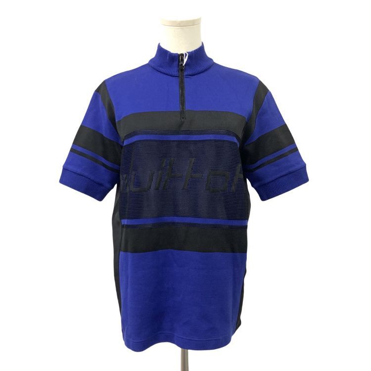 Louis Vuitton Louis Vuitton Colorblock Quarter Zip Polo Size M Size US M / EU 48-50 / 2 - 1 Thumbnail