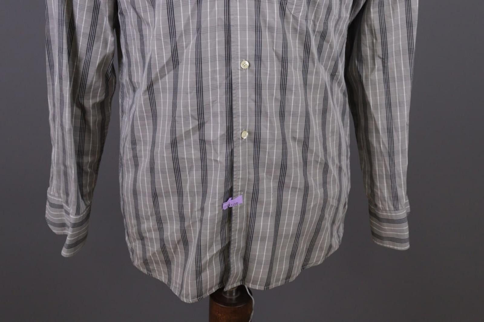Lacoste Men Lacoste Brown Check Button Dress Shirt Size 39 Size US M / EU 48-50 / 2 - 3 Thumbnail