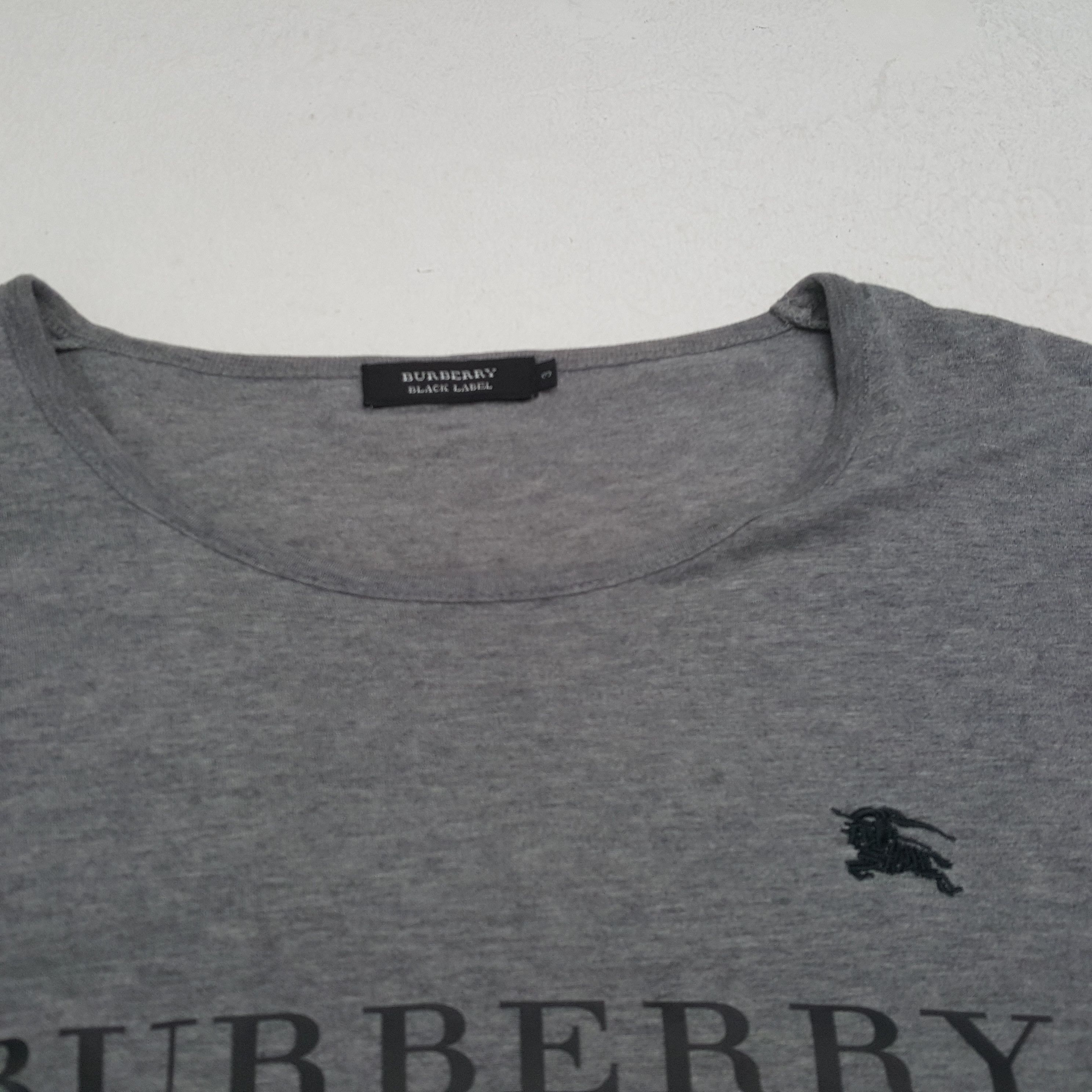 Burberry × Vintage BURBERRY Black Label Custom Art Tshirt C276N79 Size US L / EU 52-54 / 3 - 4 Thumbnail