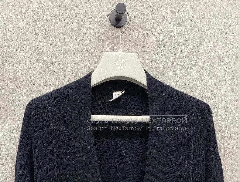 Hermes Hermes Cardigan, 100% high-quality wool Size XXS / US 00 / IT 34 - 5 Thumbnail