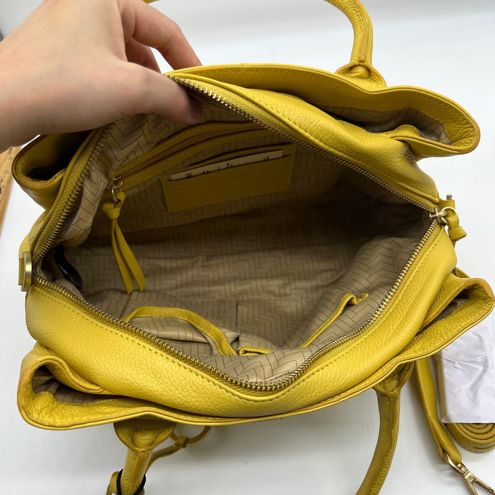 Other LODIS Womens Bags Texas Leather Morgan Satchel w Size ONE SIZE - 3 Thumbnail