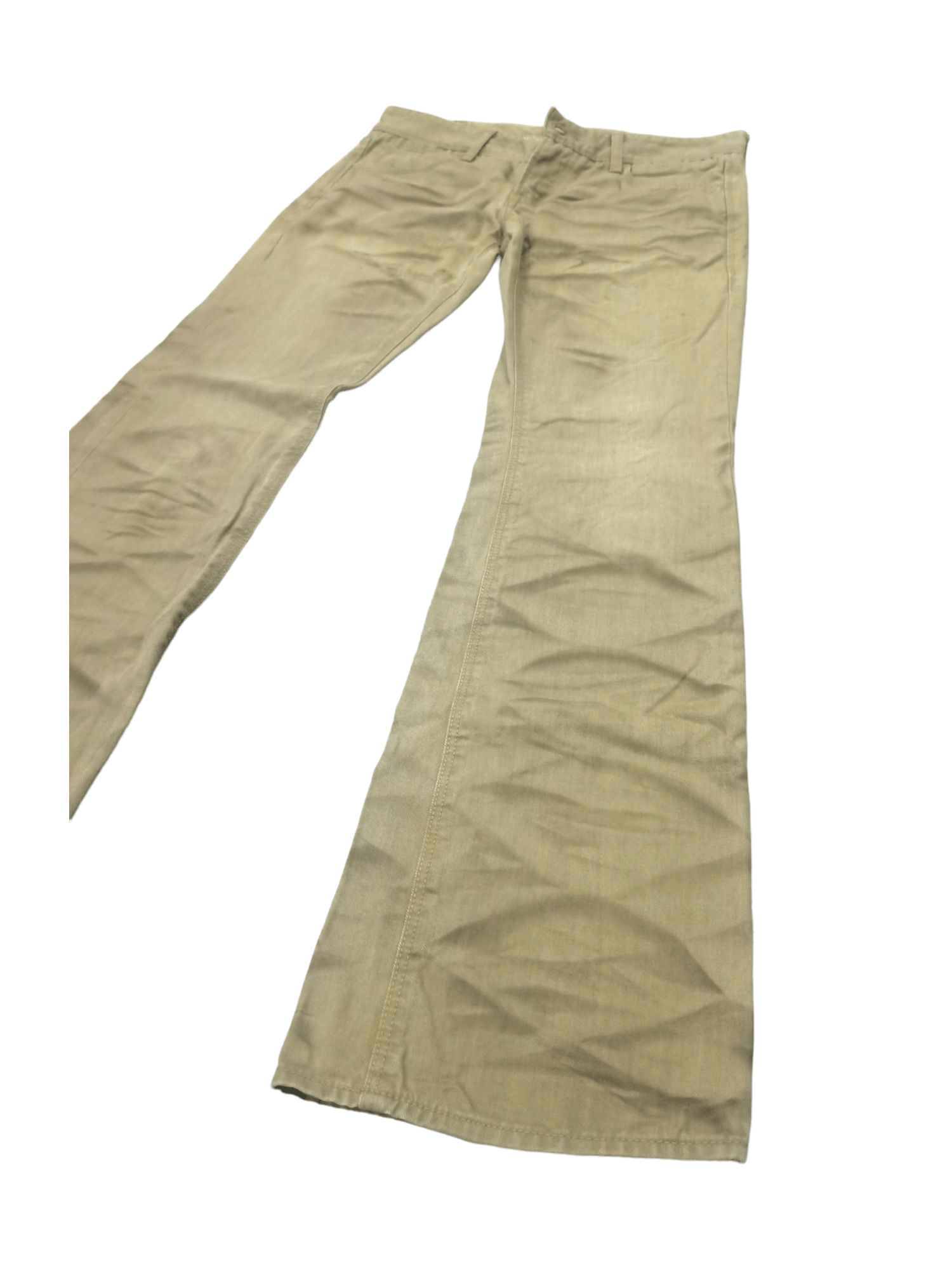 image of If Six Was Nine x Murder License Punk Flare Murder License Smokes Whiskers Denim in Light Brown (Si