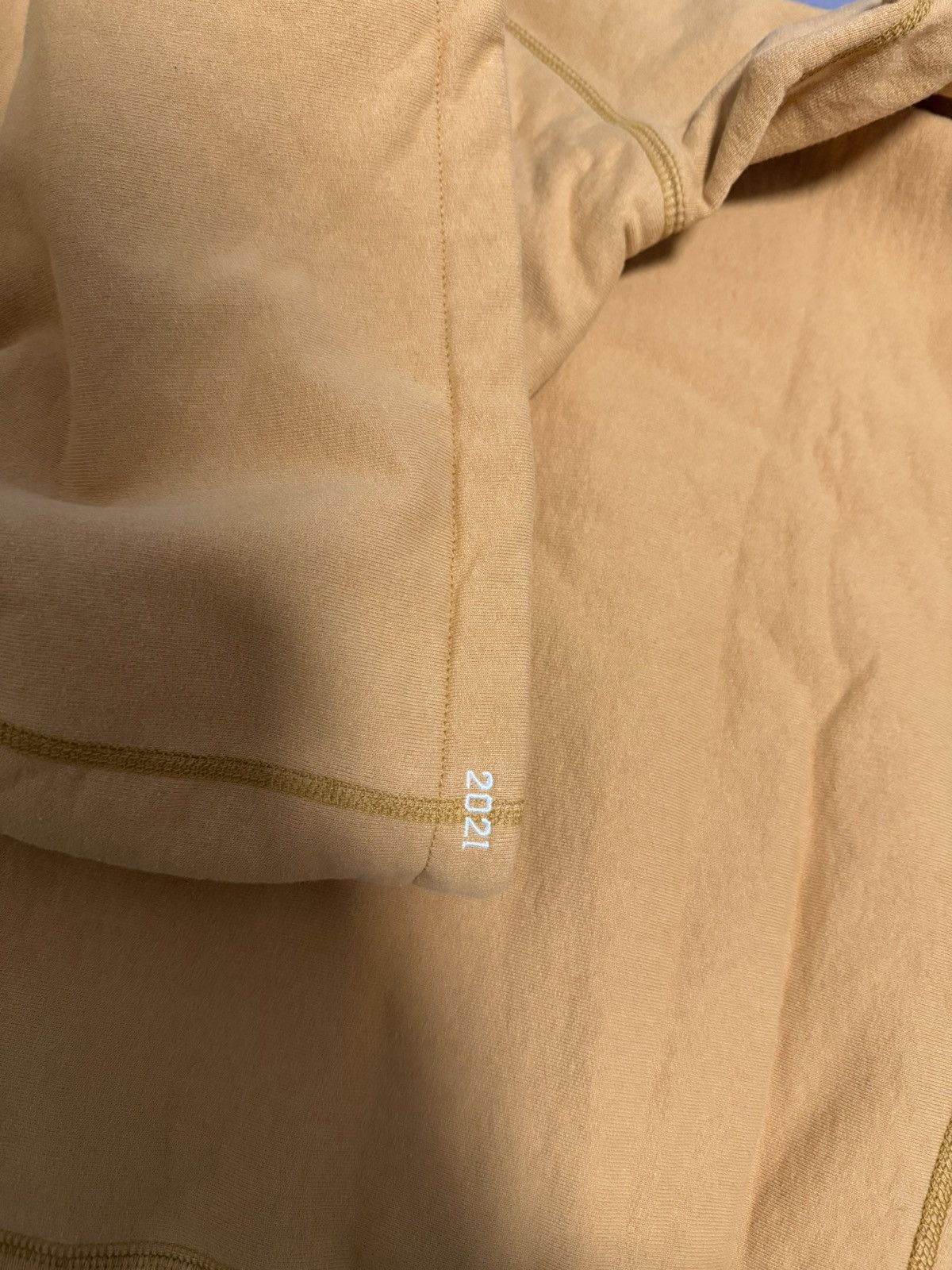 Supreme Supreme fw21 box logo hooded sweatshirt hoodie light mustard Size US L / EU 52-54 / 3 - 6 Thumbnail