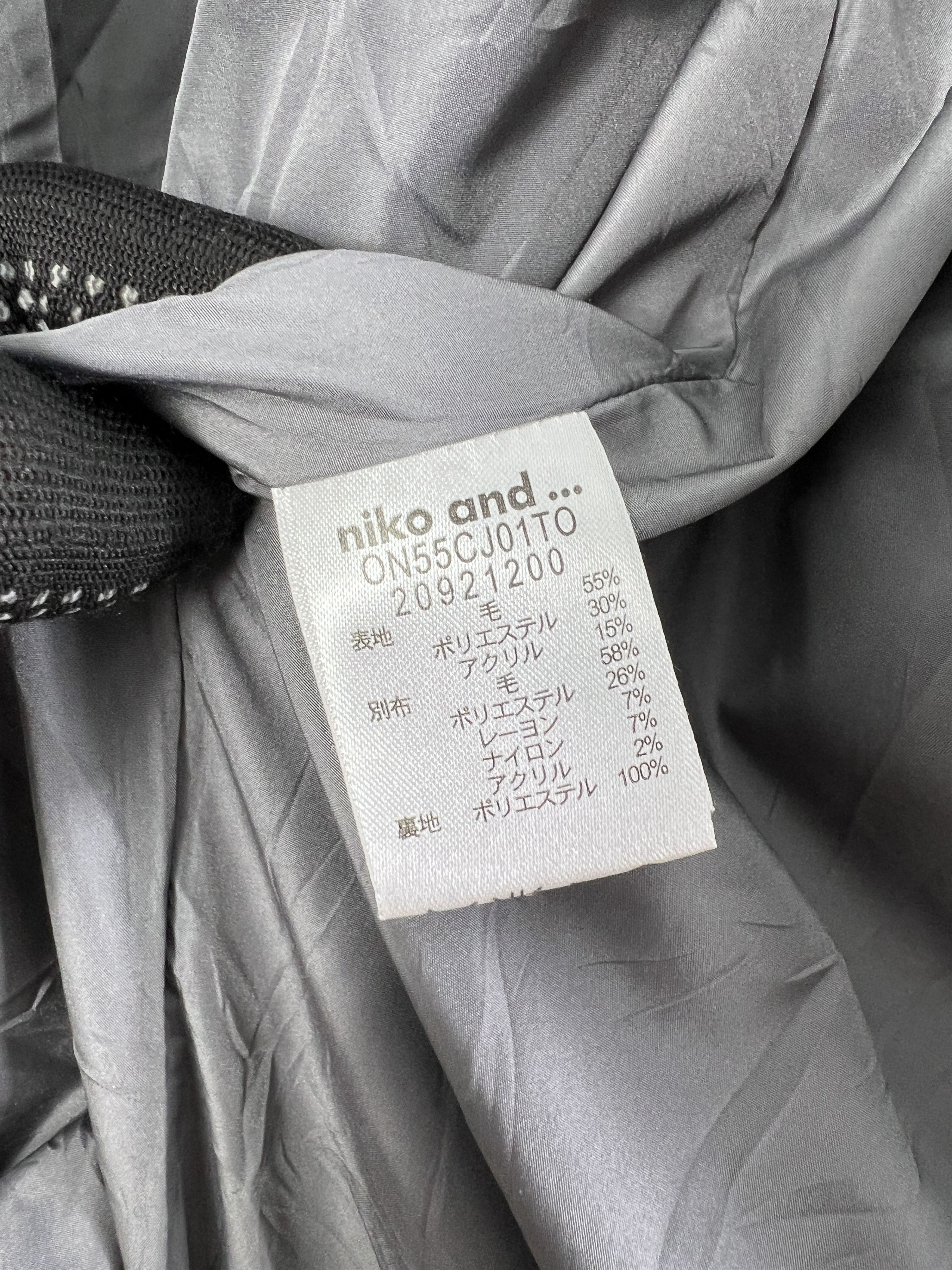 Japanese Brand Niko and... Wool Blazer GTMP323 Size XL / US 12-14 / IT 48-50 - 6 Thumbnail
