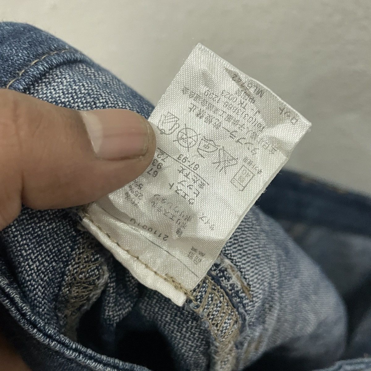 Japanese Brand Vintage Japanese Designer Denim Size 31" - 6 Thumbnail