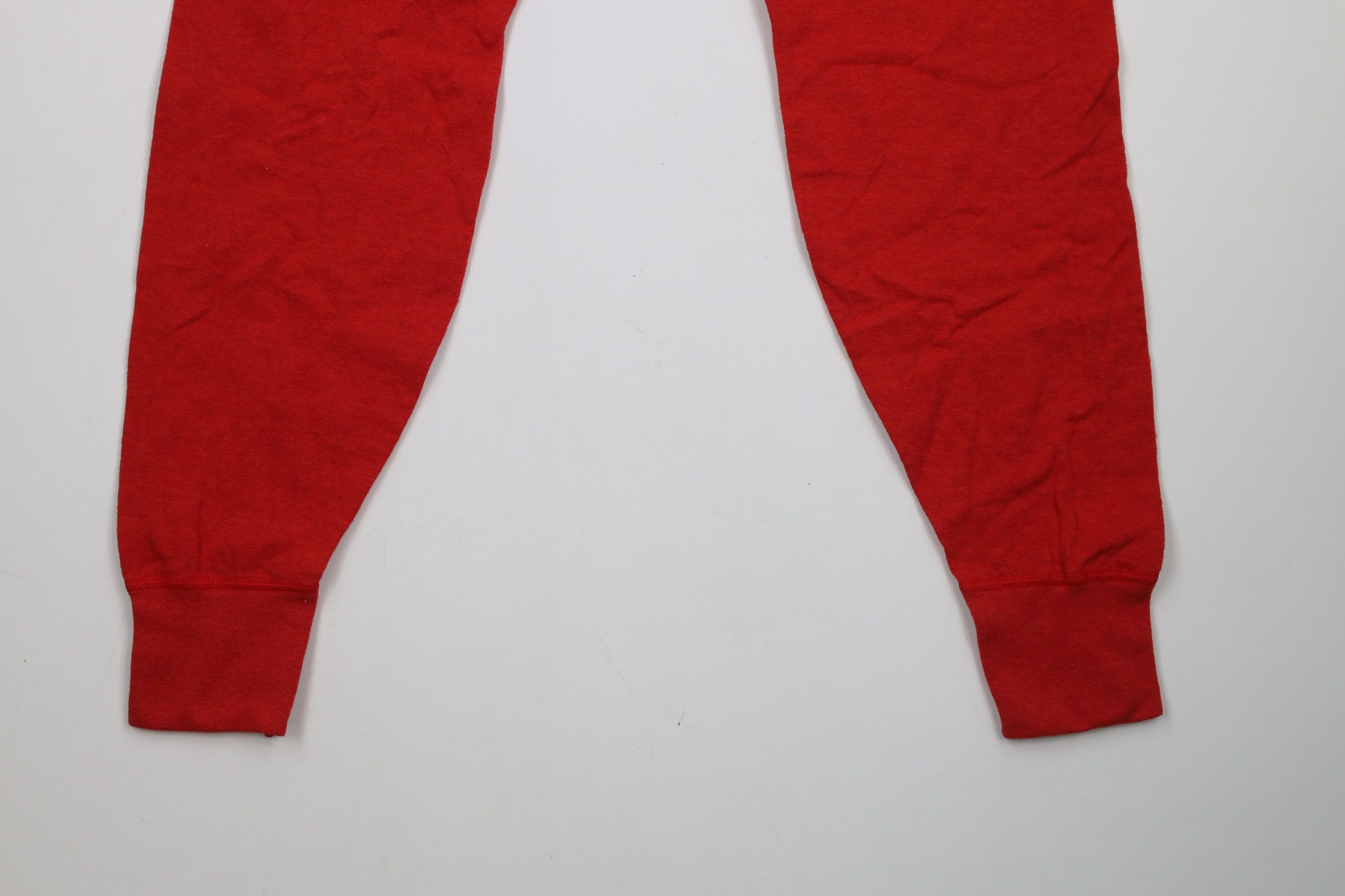 L.L. Bean × Vintage Vintage LL Bean Double Wool Blend Knit Thermal Pants Red Size US 34 / EU 50 - 4 Thumbnail