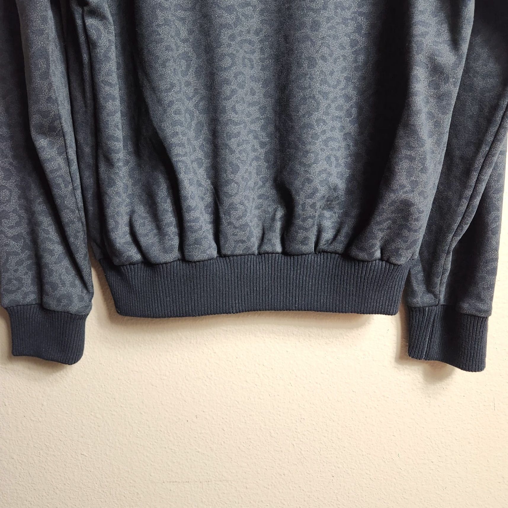 Vintage Liverpool Womens Black Cheetah Ponte Bomber Jacket Size S Size S / US 4 / IT 40 - 7 Thumbnail