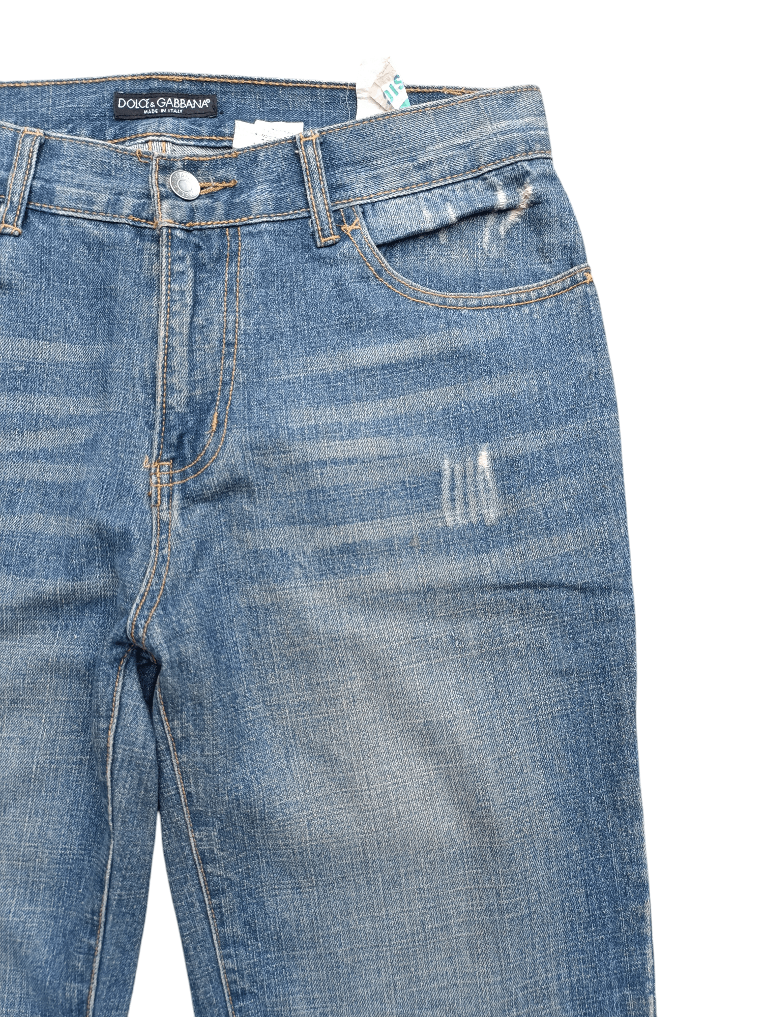 Dolce & Gabbana Dolce & Gabbana Distressed Denim Pants Size US 32 / EU 48 - 5 Thumbnail