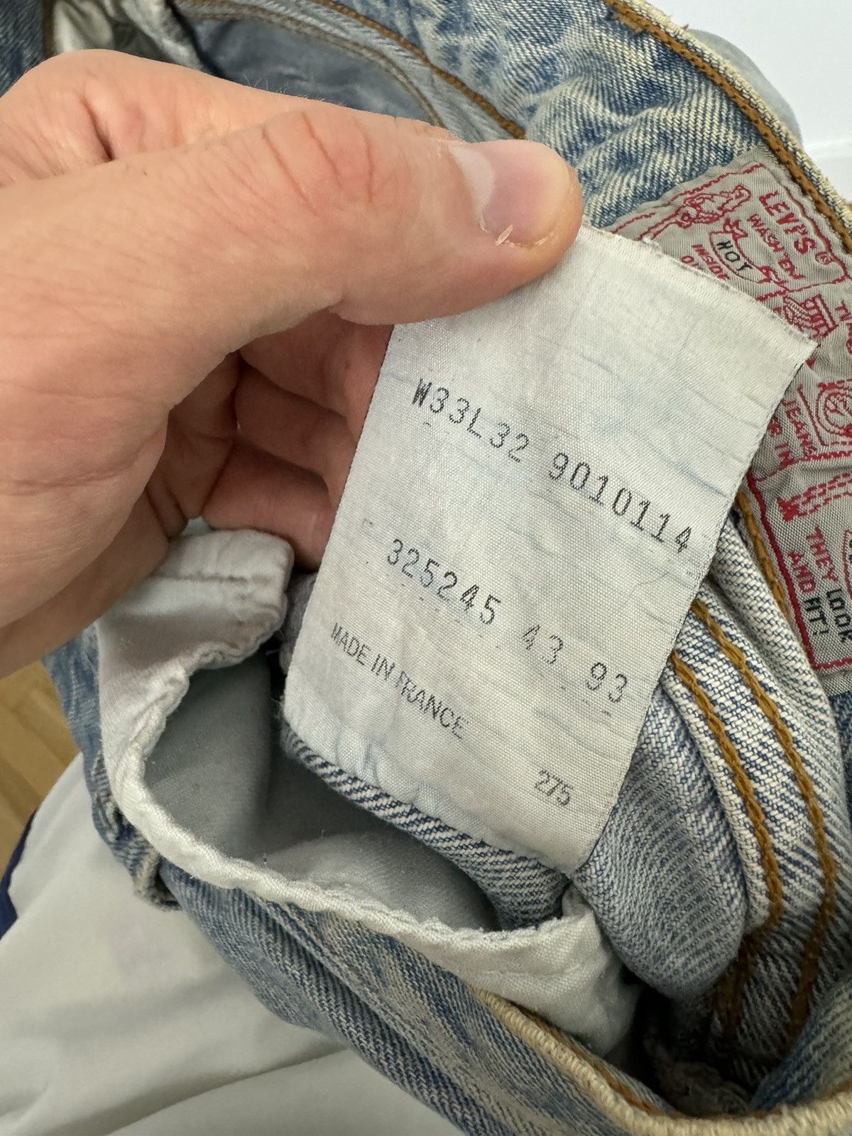 Levi's Levis 901 Vintage 90s Denim Jeans Pant Classic Blue Casual Size US 33 - 5 Thumbnail
