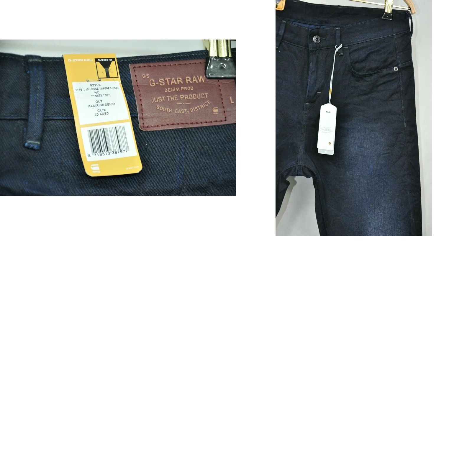 G-Star G-Star TYPE C 3D LOOSE TAPERED WMN MAZARINE DENIM 3D AGED W28/L32 Jeans Women Size ONE SIZE - 8 Thumbnail