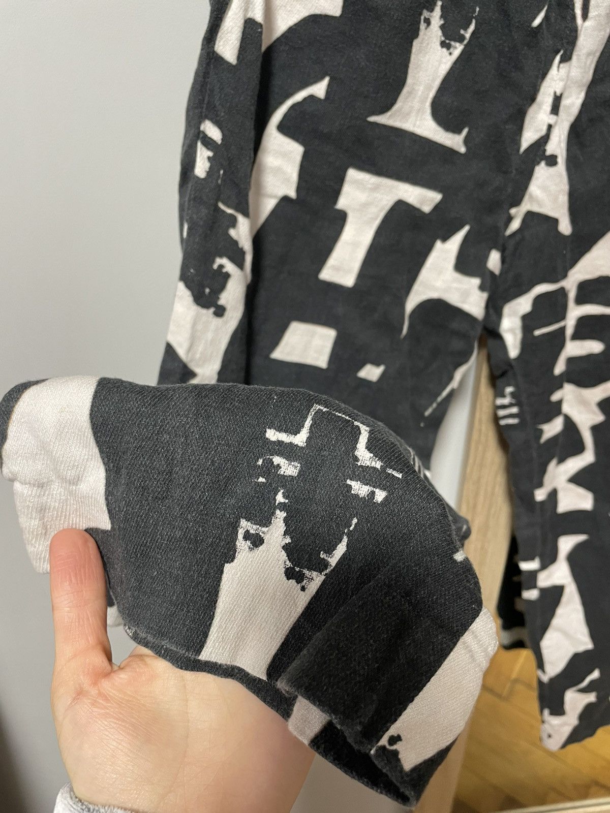 Isabel Marant Vintage pants Isabel Marant Monochrome Printed Cotton Size 26" / US 2 / IT 38 - 7 Thumbnail