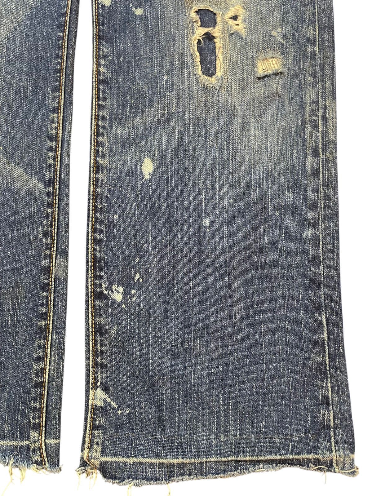 Gap Vintage Gap Mud Wash Paint Splatter Style Distress Loose Fit Size US 32 / EU 48 - 8 Thumbnail