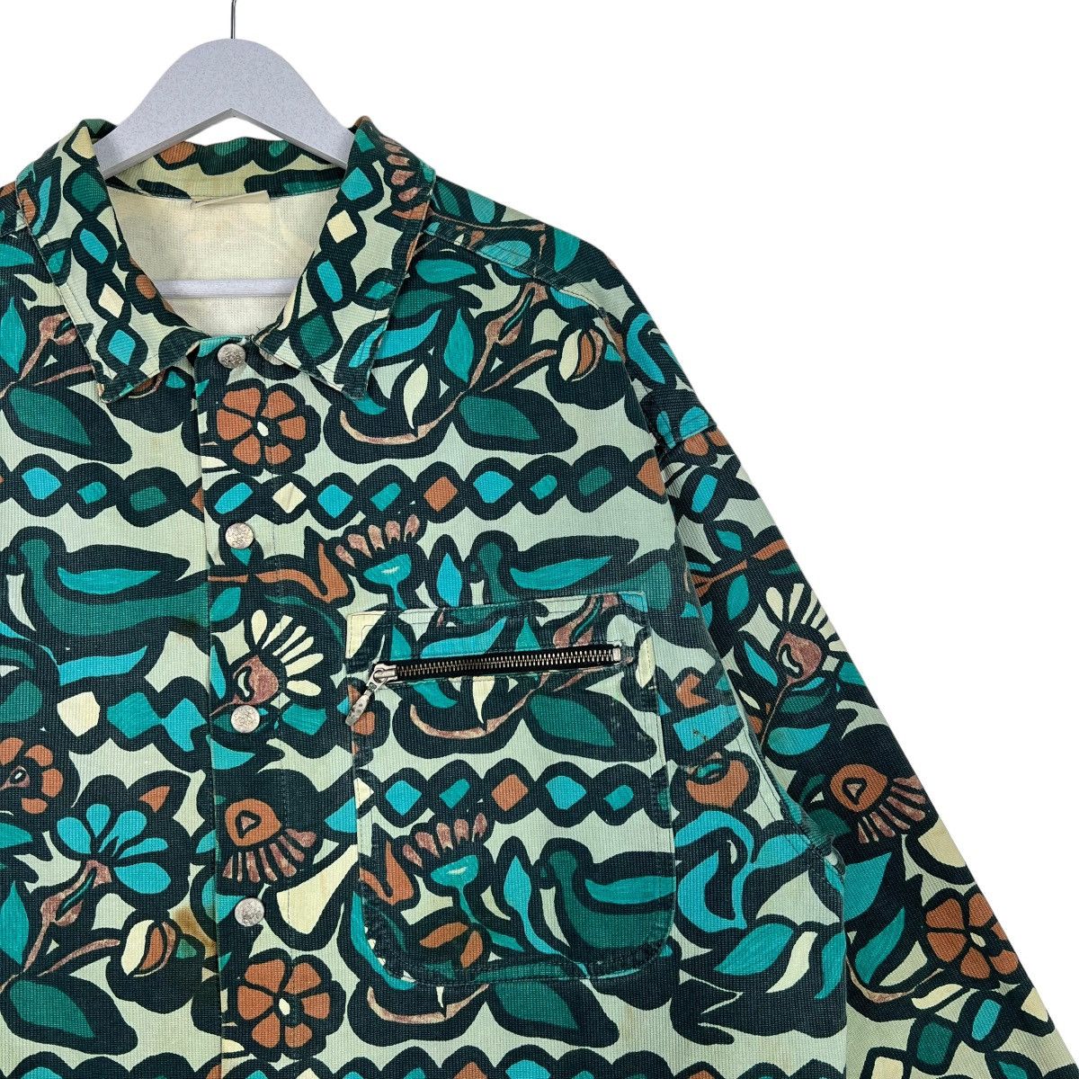 Oxbow 🔥 VINTAGE OXBOW OVER PRINT FLOWER JACKET MADE IN ITALY Size US M / EU 48-50 / 2 - 6 Thumbnail