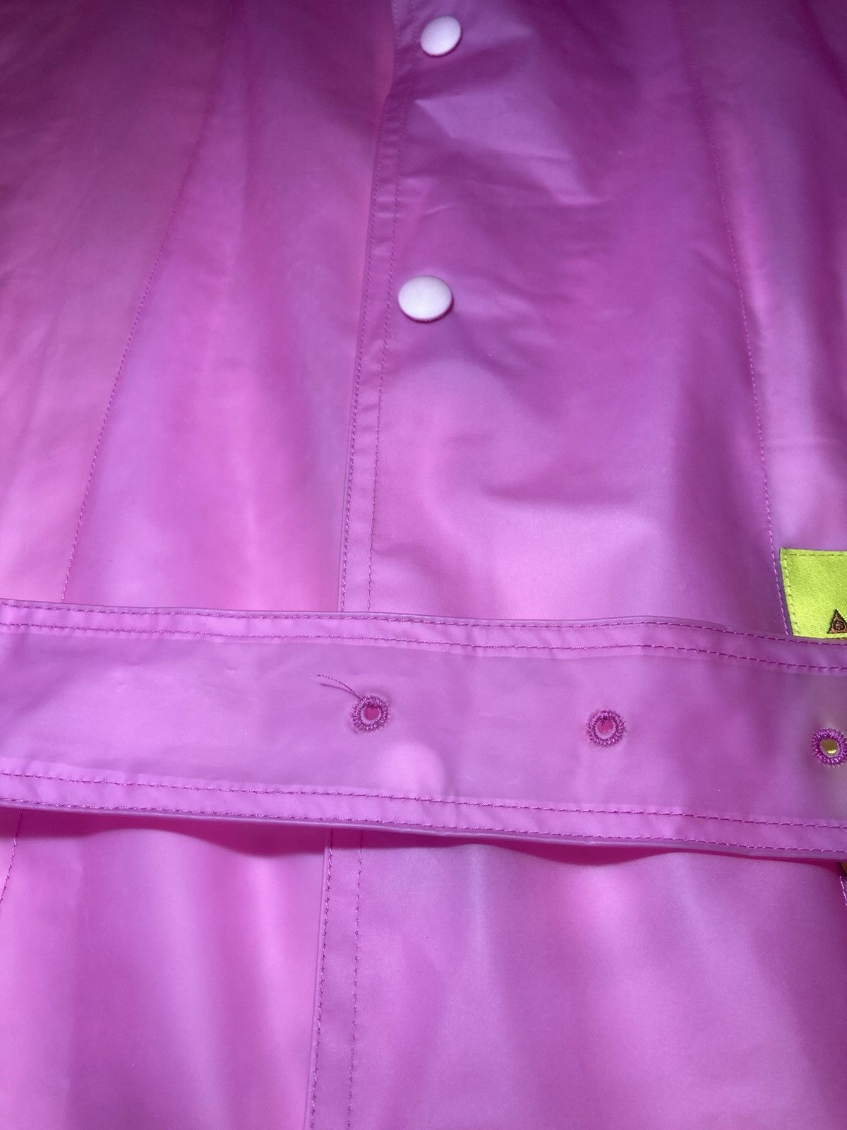 Martine Rose FW18 Martine Rose Pink Trench Raincoat Padded 2018 Utopia Size US M / EU 48-50 / 2 - 2 Thumbnail