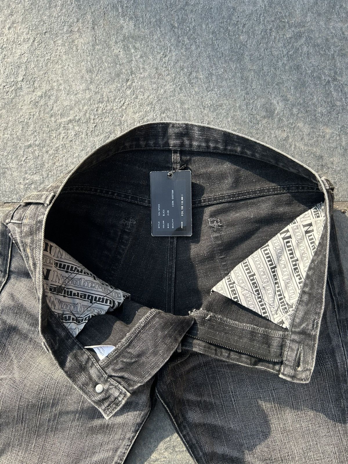 Number (N)ine Number Nine SS04 Double Pocket Pain Denim Size US 28 / EU 44 - 8 Thumbnail