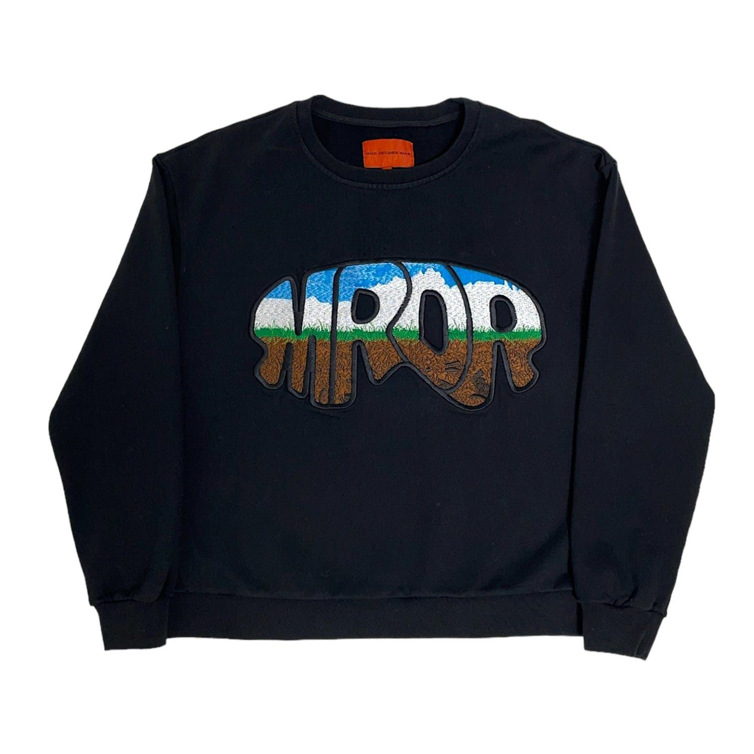 Who Decides War MRDR Crewneck Sweatshirt Black Size US XS / EU 42 / 0 - 1 Thumbnail