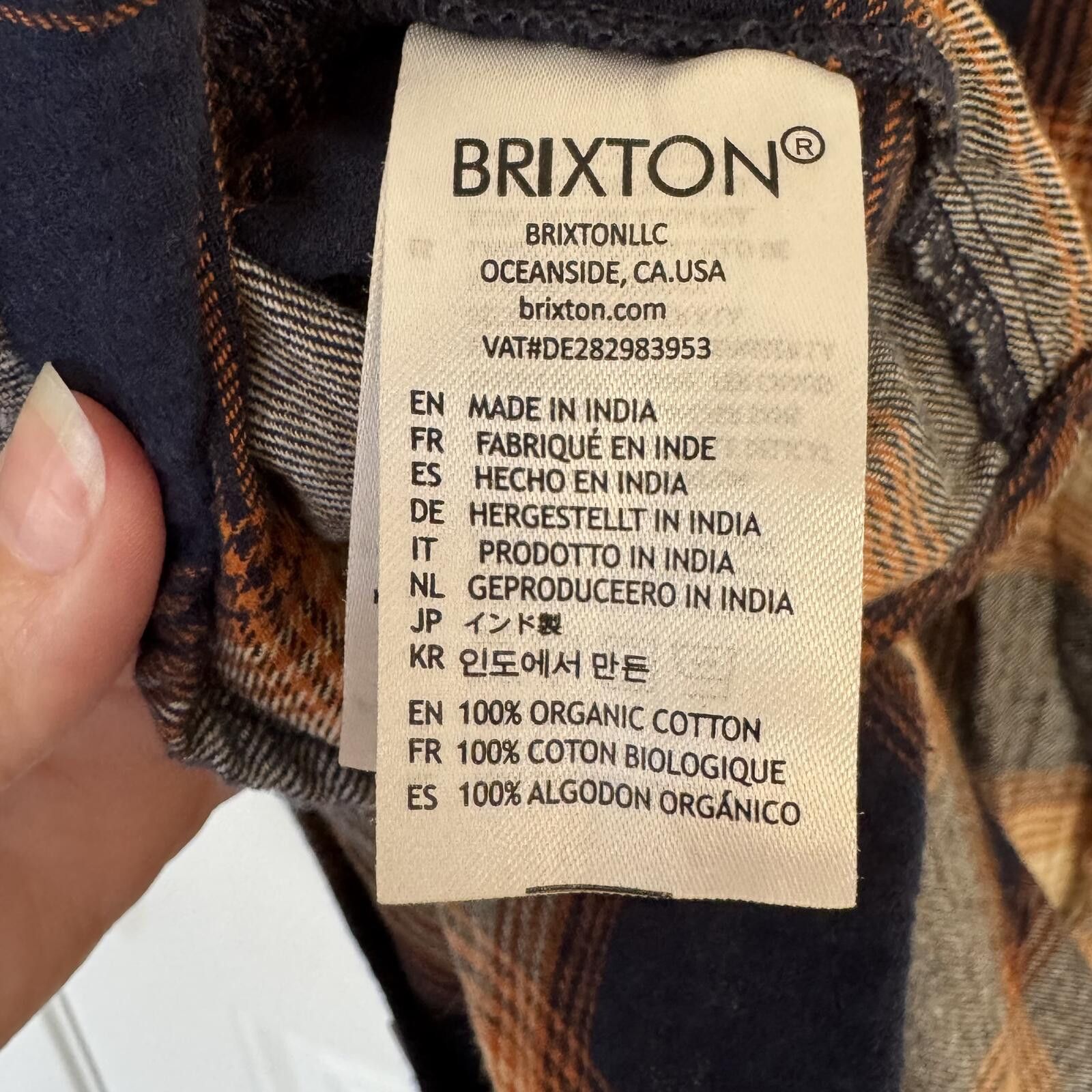 Brixton Brixton Plaid Button-Up Shirt - Size Small Size S / US 4 / IT 40 - 4 Thumbnail