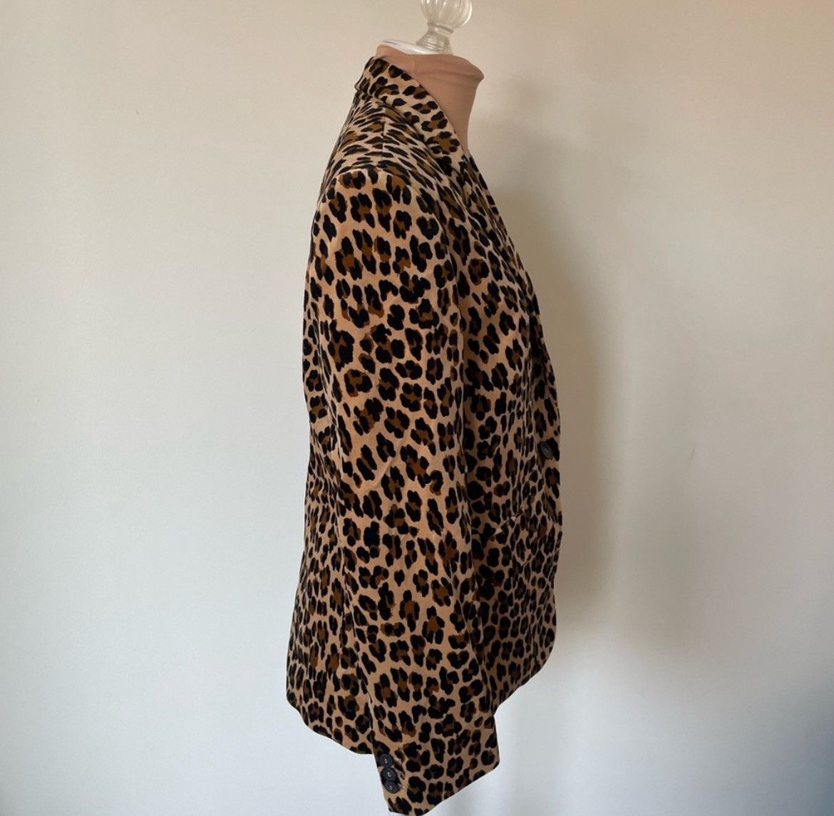 Frame FRAME Classic Cheetah Blazer Cheetah-Print Velvet Pants Suit Size 25" / US 0 / IT 36 - 6 Thumbnail
