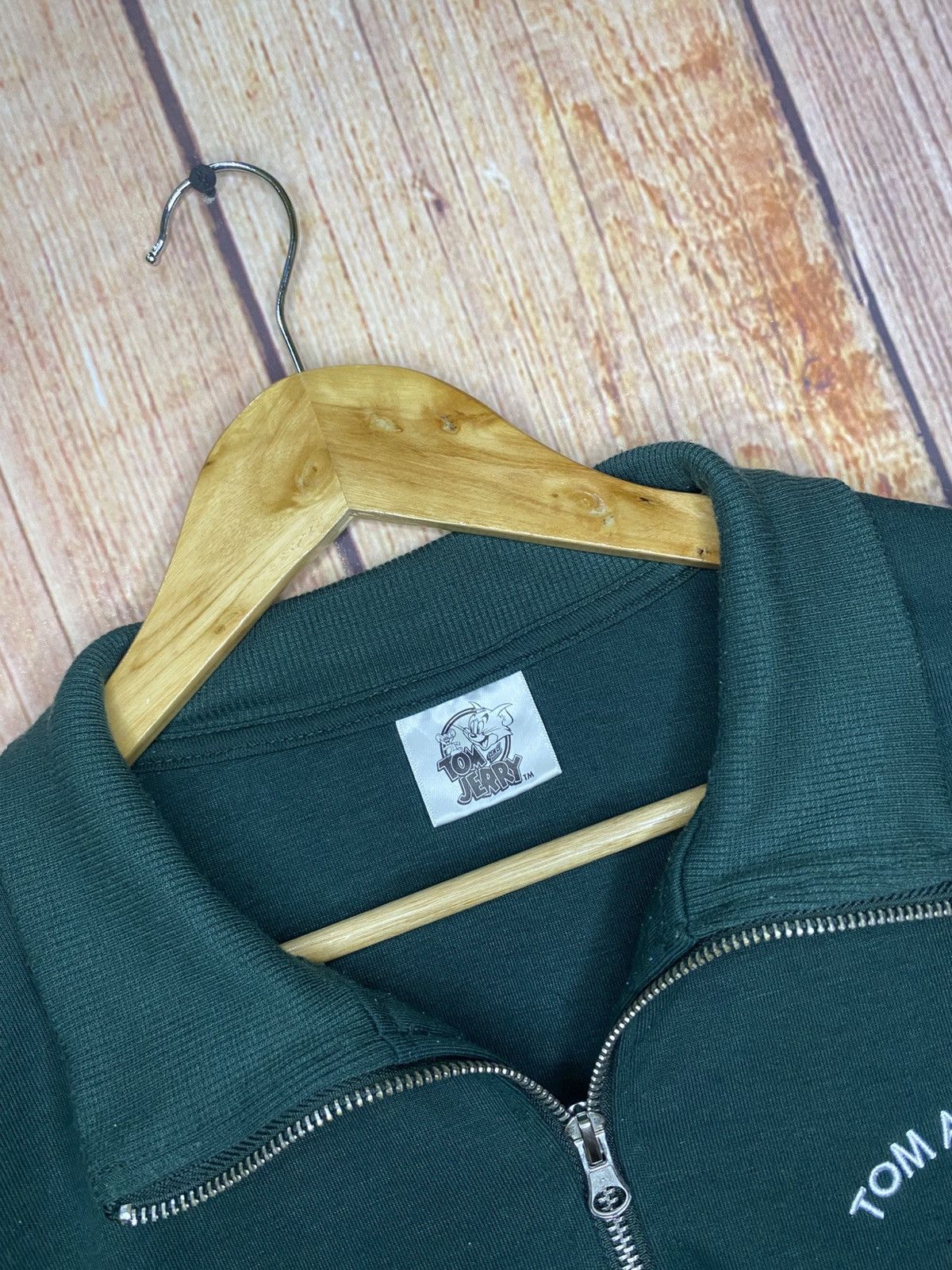 Japanese Brand Tom & Jerry Sweatshirt Half-Zipper Size US L / EU 52-54 / 3 - 7 Thumbnail