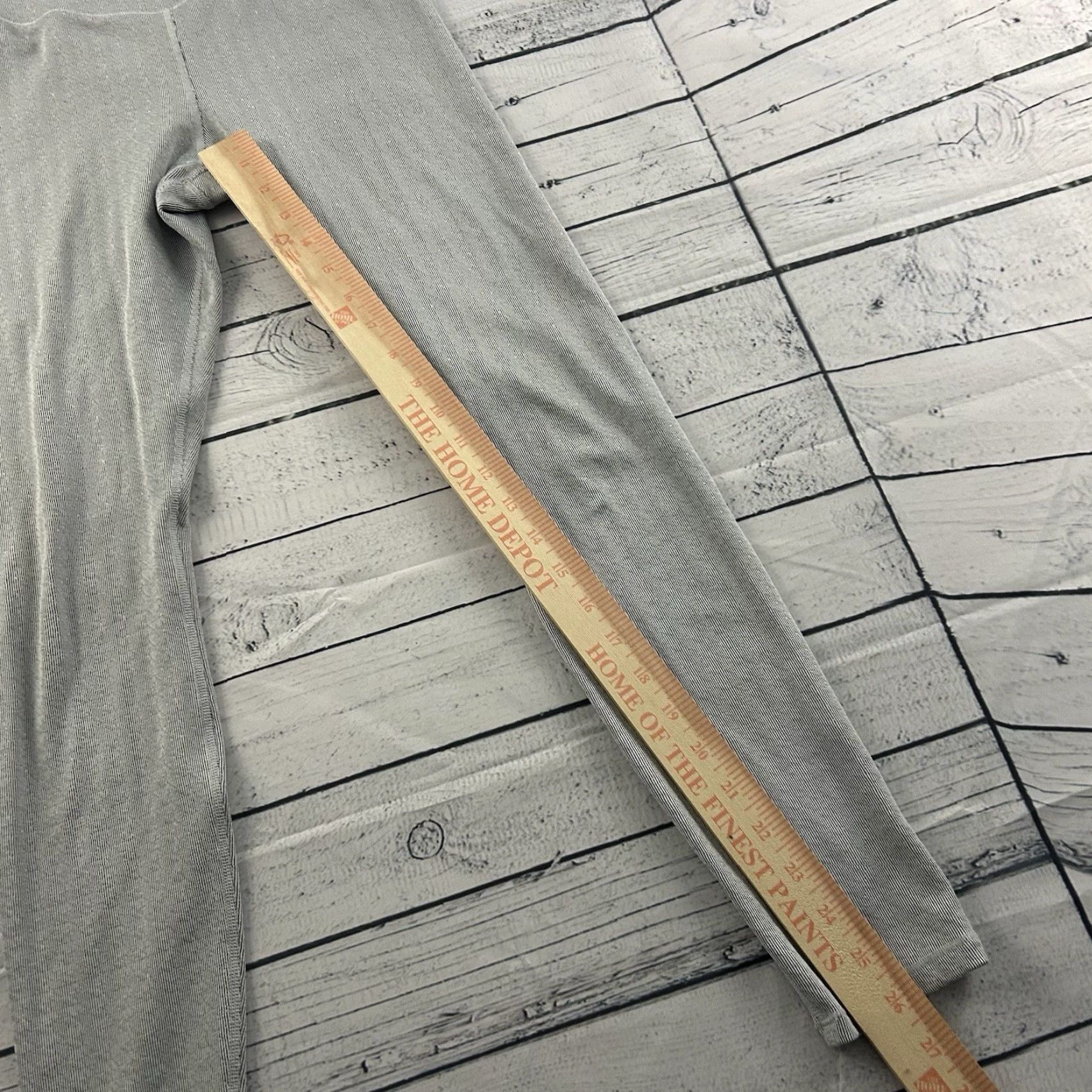 Vuori Vuori Leggings Womens Small Houndstooth Textured Gray Athletic Compression Activewear Chilled Out Size 28" / US 6 / IT 42 - 2 Thumbnail