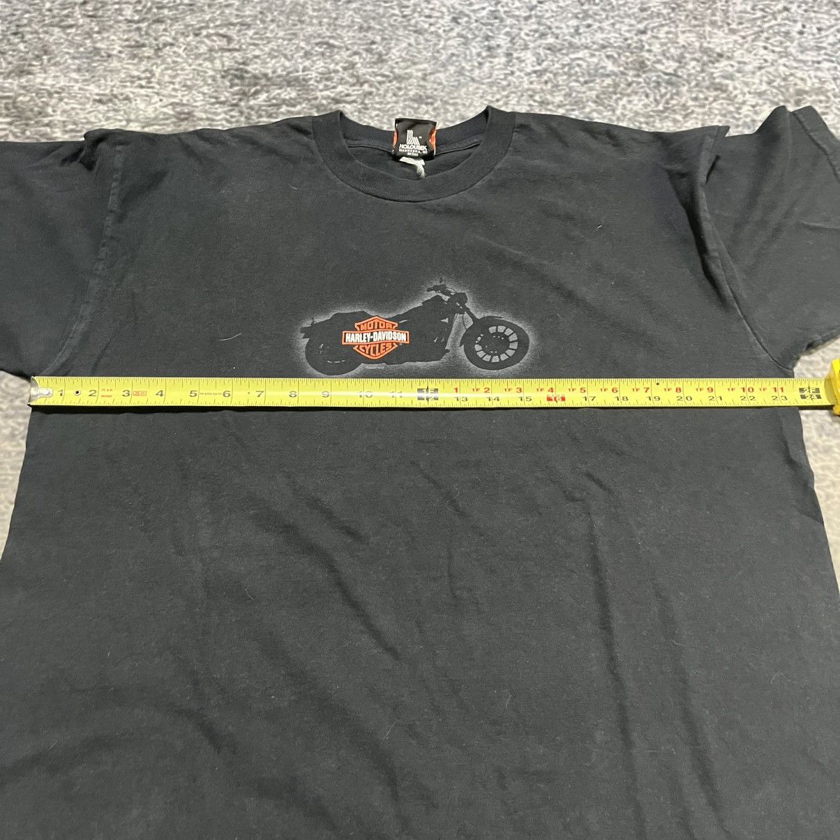 Harley Davidson Vintage Harley Davidson T Shirt Double Sided Biker Flames XL Size US XL / EU 56 / 4 - 6 Thumbnail