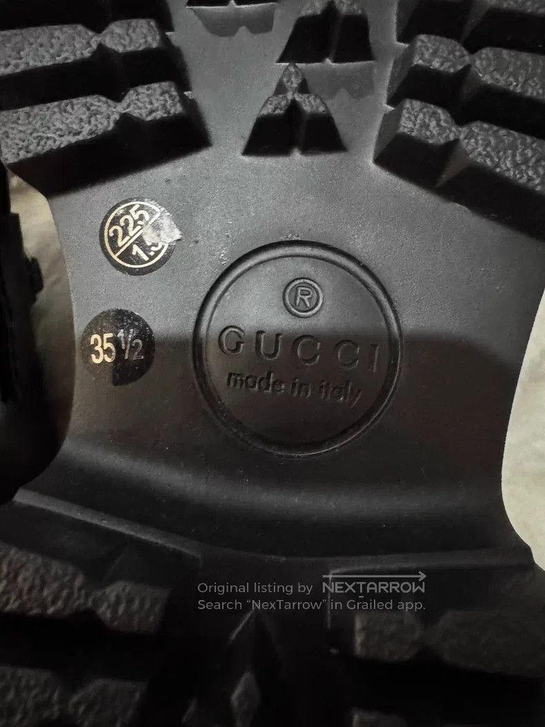Gucci Guicci Horseshoe Buckle Thick Sole Loafers Size US 5 / IT 35 - 7 Thumbnail
