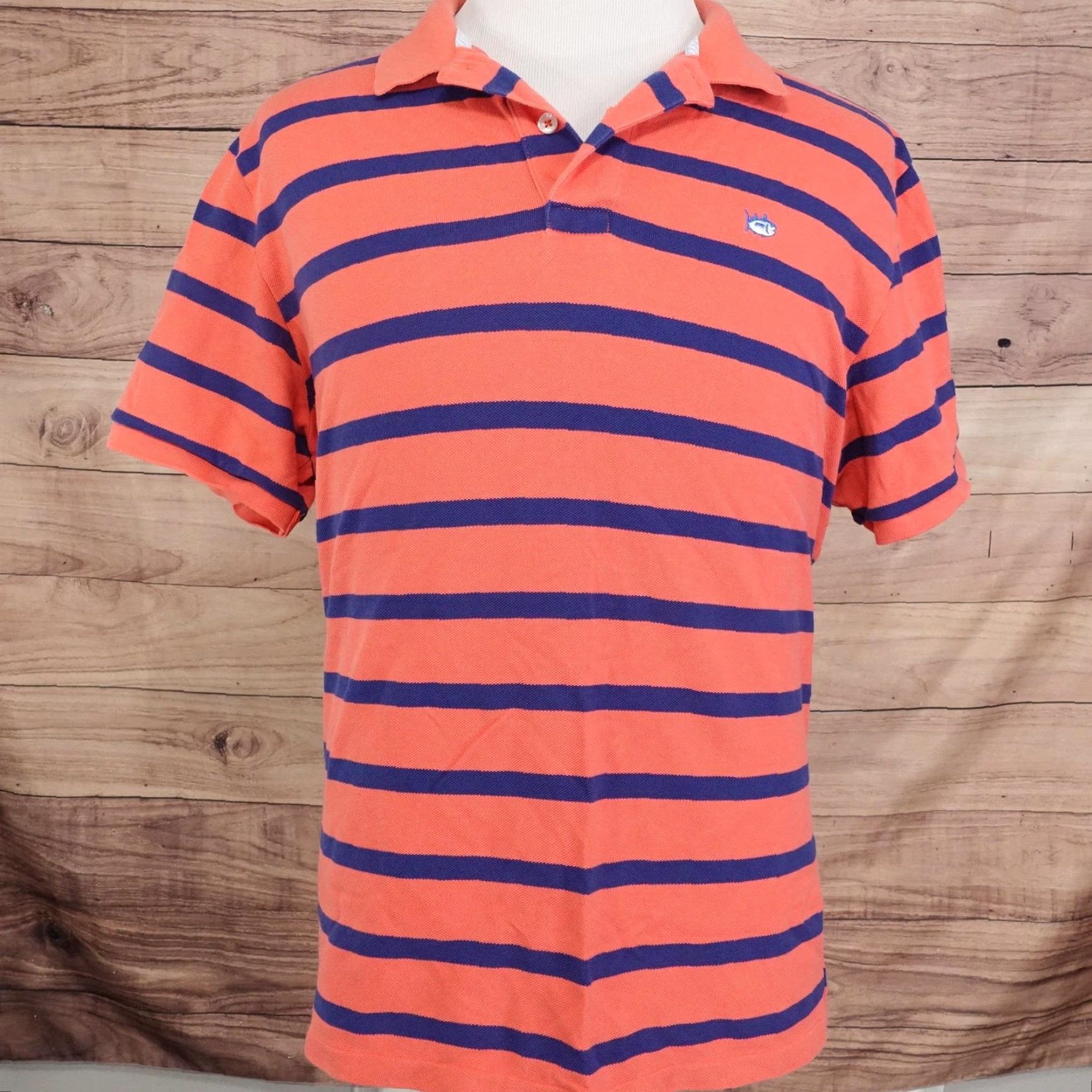 Southern Tide Southern Tide Polo Shirt Men XL Cotton Spandex Striped Casual Golf Tennis Nautical Size US XL / EU 56 / 4 - 3 Thumbnail