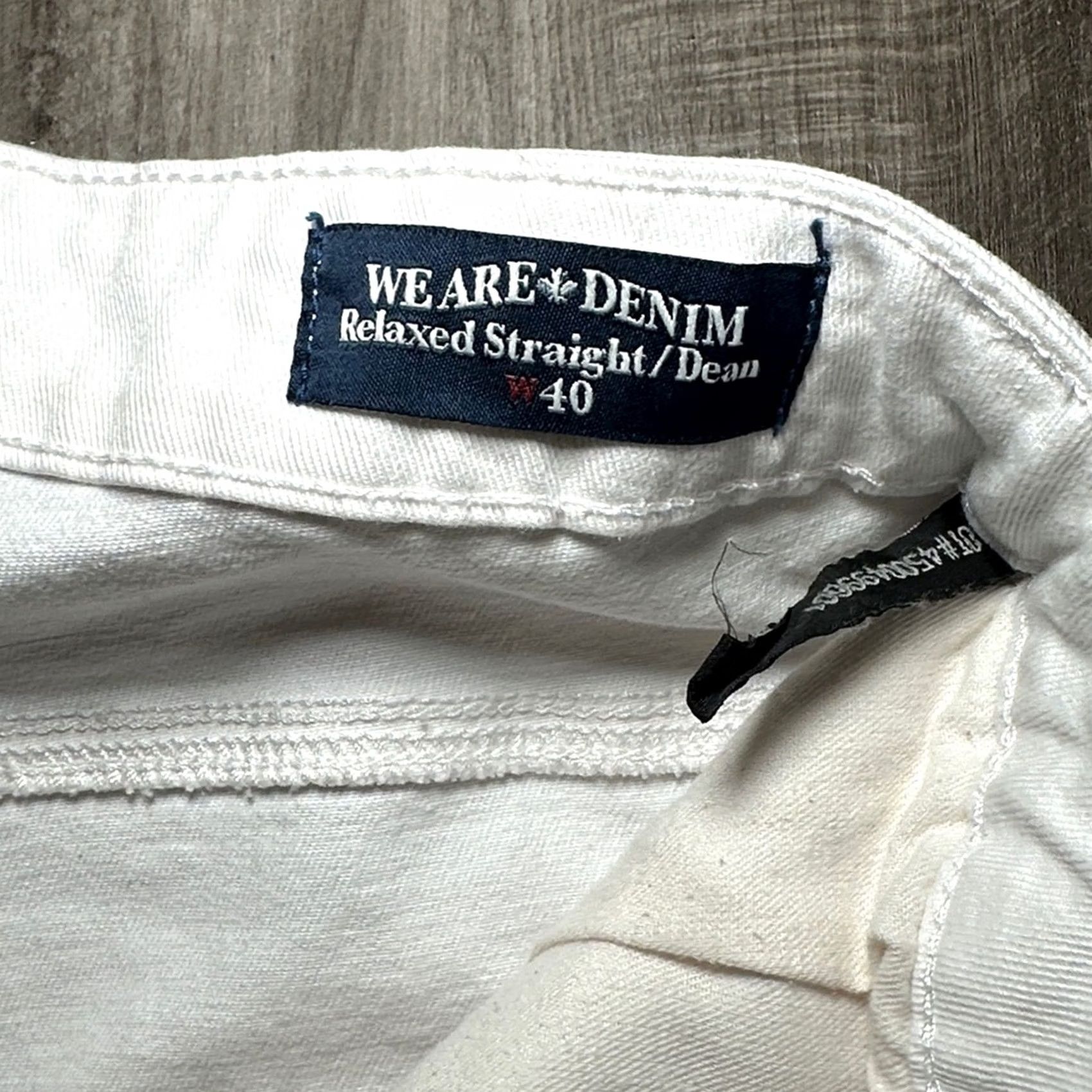 Buffalo David Bitton Buffalo David Bitton Dean Relaxed Straight Denim Shorts White 40 Size US 40 / EU 56 - 6 Thumbnail