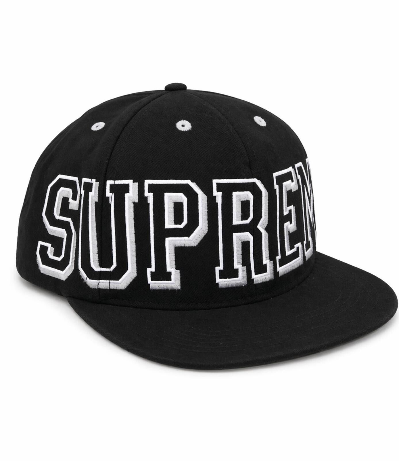 Kaws × Supreme Supreme Kaws Chalk Logo 5-Panel Black | Grailed